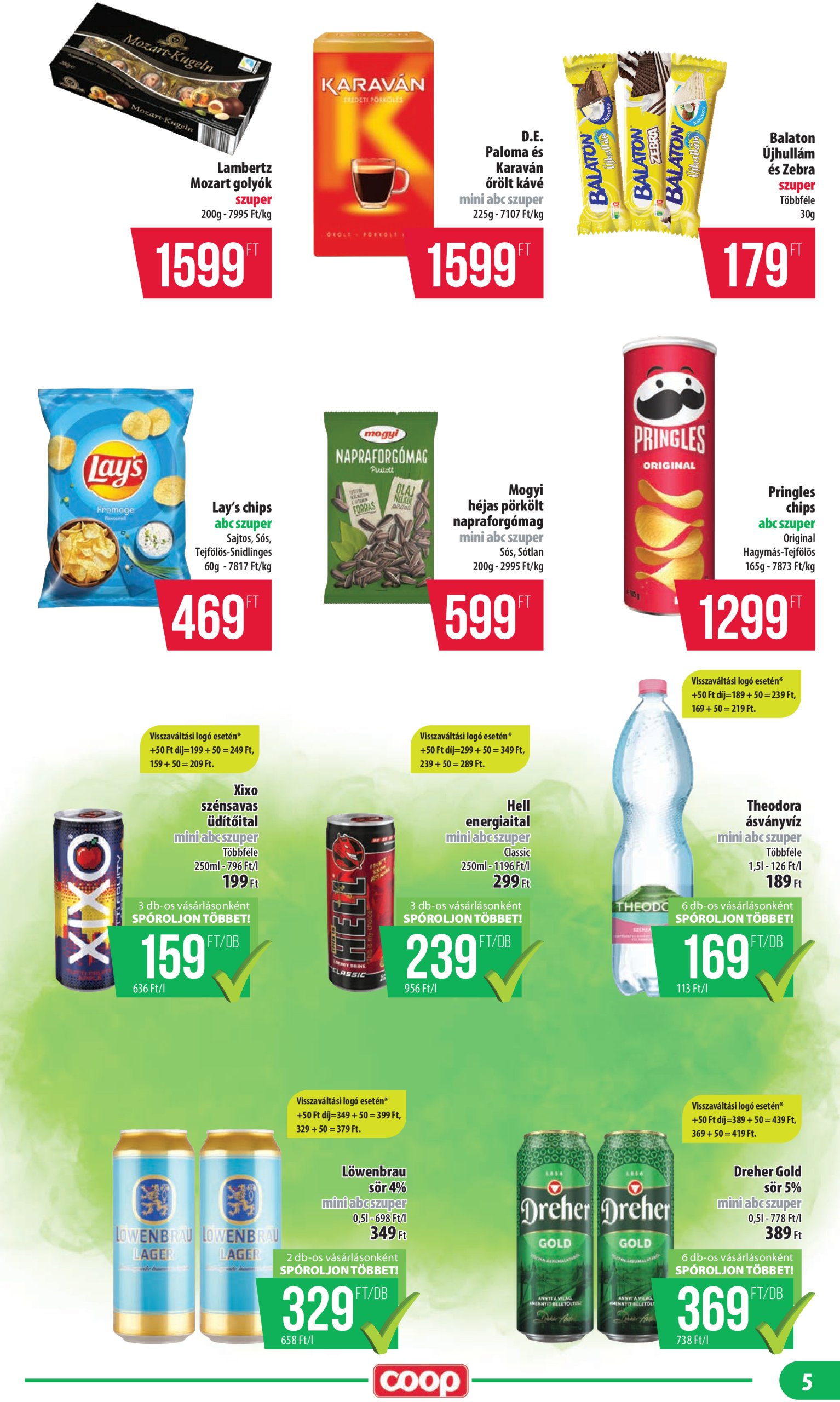 coop - Coop - Nyírzem/Szabolcs Coop akciós újság, érvényes 05.15. - 05.21. - page: 5