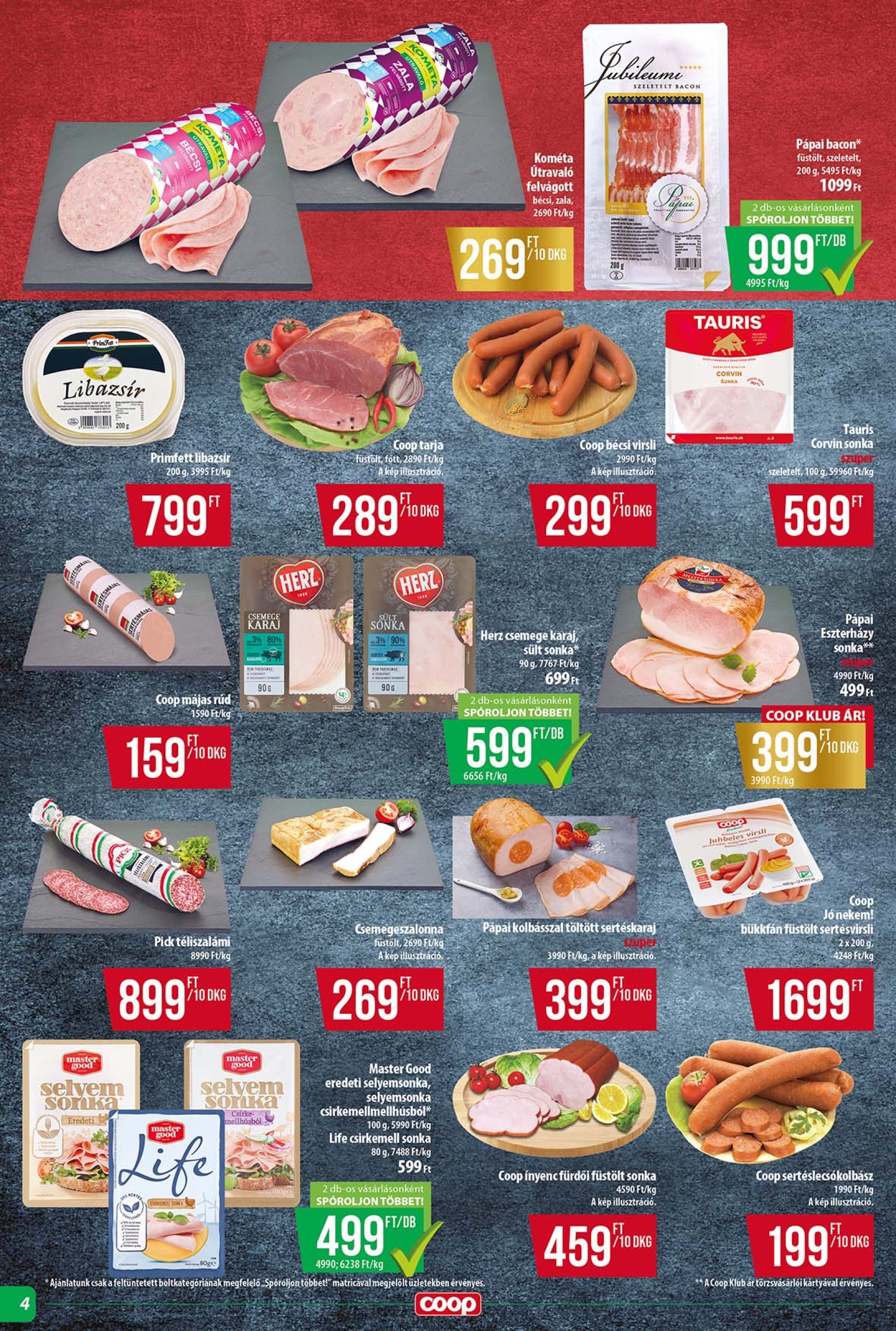coop - Coop - Tisza - Abc-Szuper akciós újság, érvényes 05.15. - 05.21. - page: 4