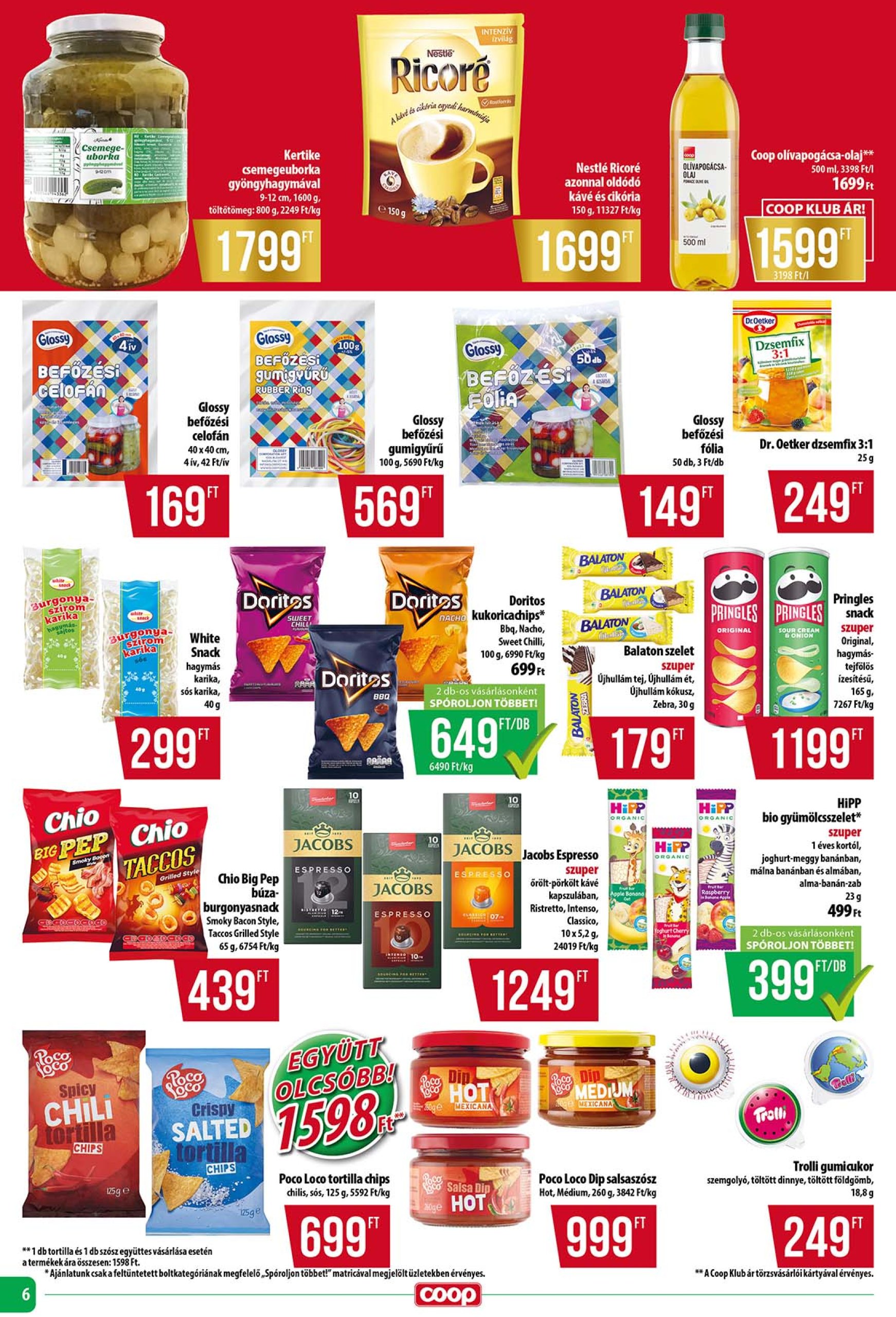 coop - Coop - Tisza - Abc-Szuper akciós újság, érvényes 05.15. - 05.21. - page: 6