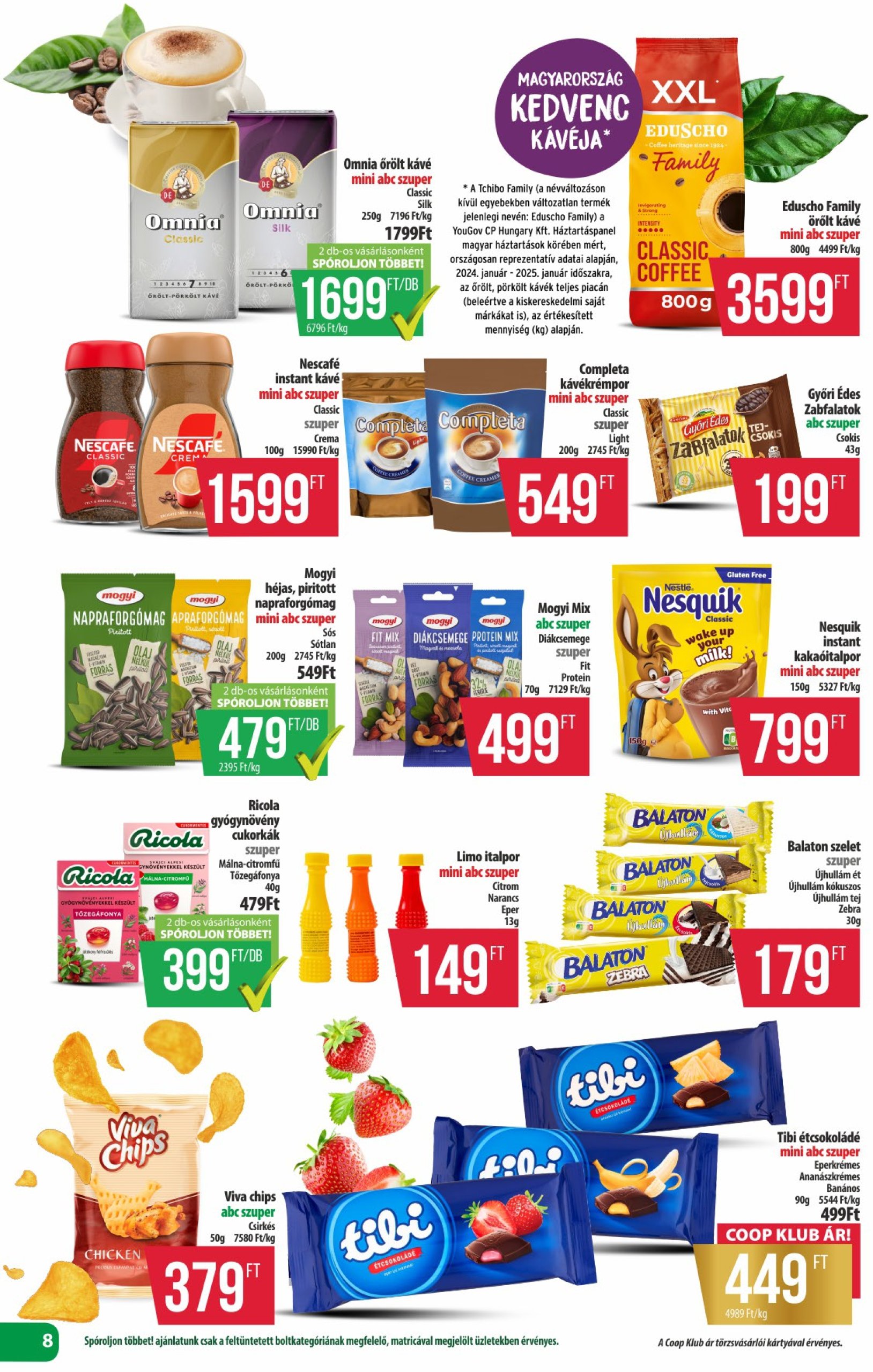 coop - Coop - Észak-Kelet akciós újság, érvényes 05.15. - 05.21. - page: 8
