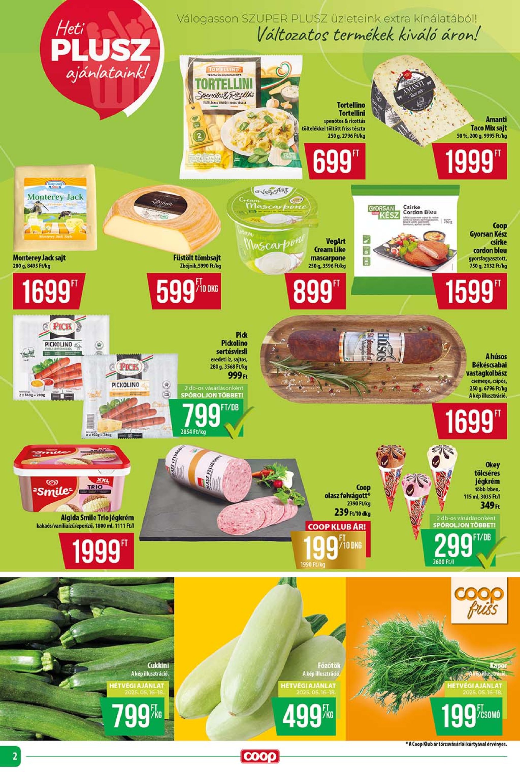 coop - Coop - Szuper Plusz akciós újság, érvényes 05.15. - 05.21. - page: 2