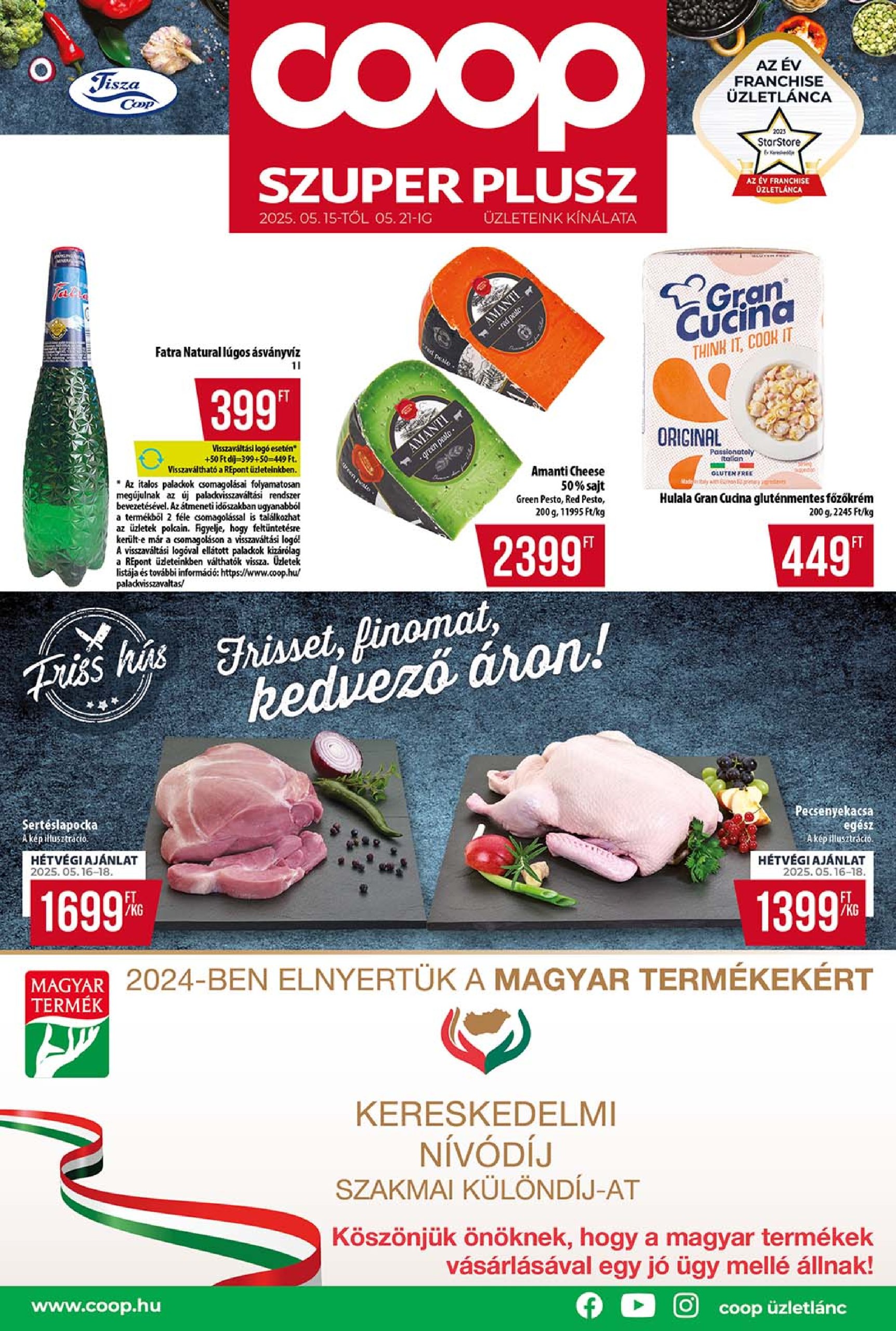 coop - Coop - Szuper Plusz akciós újság, érvényes 05.15. - 05.21.
