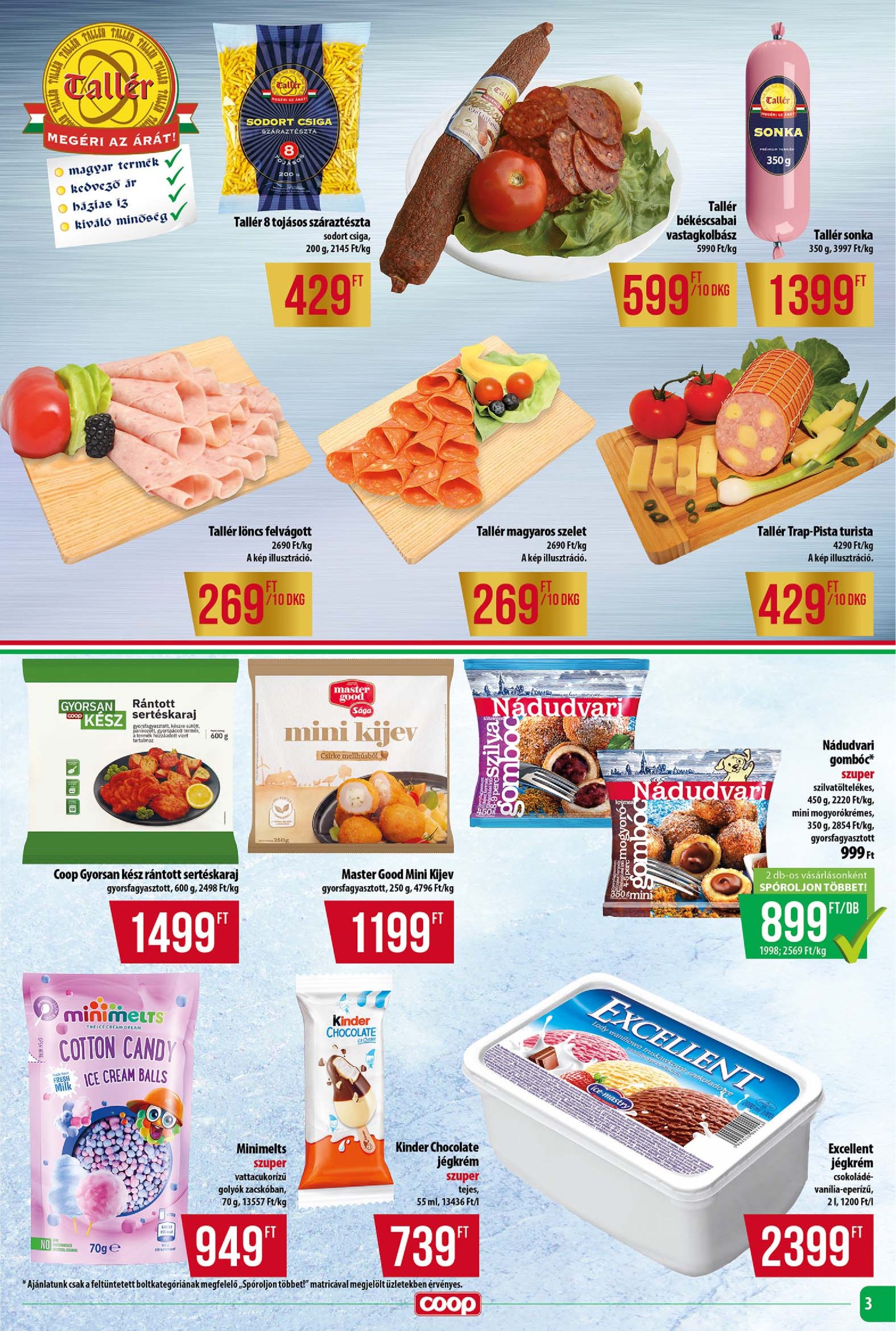 coop - Coop - Tisza - Abc-Szuper akciós újság, érvényes 05.22. - 05.28. - page: 3