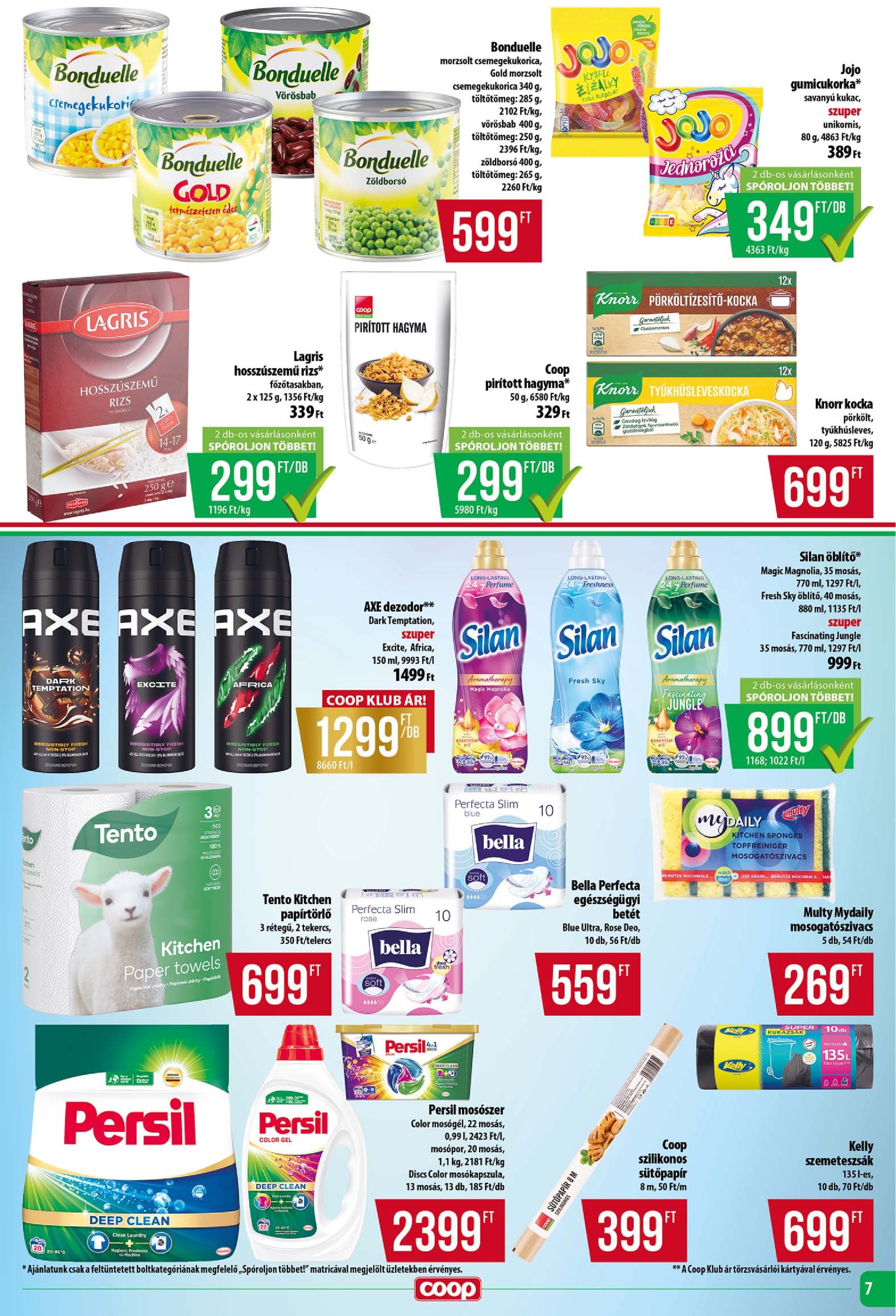 coop - Coop - Tisza - Abc-Szuper akciós újság, érvényes 05.22. - 05.28. - page: 7