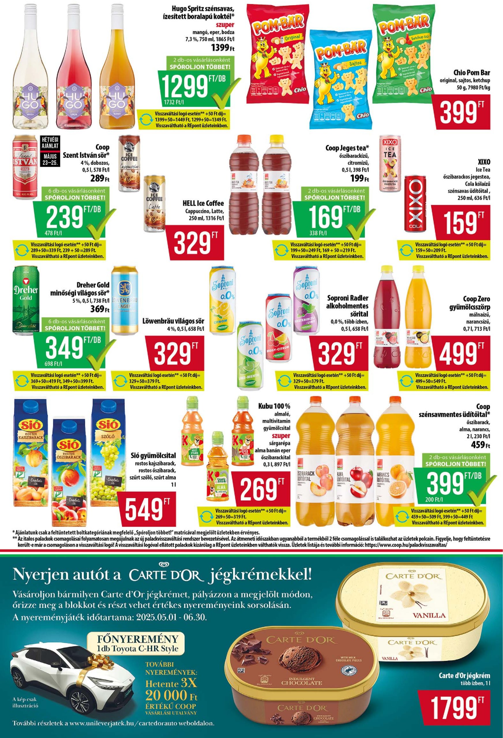 coop - Coop - Tisza - Abc-Szuper akciós újság, érvényes 05.22. - 05.28. - page: 6