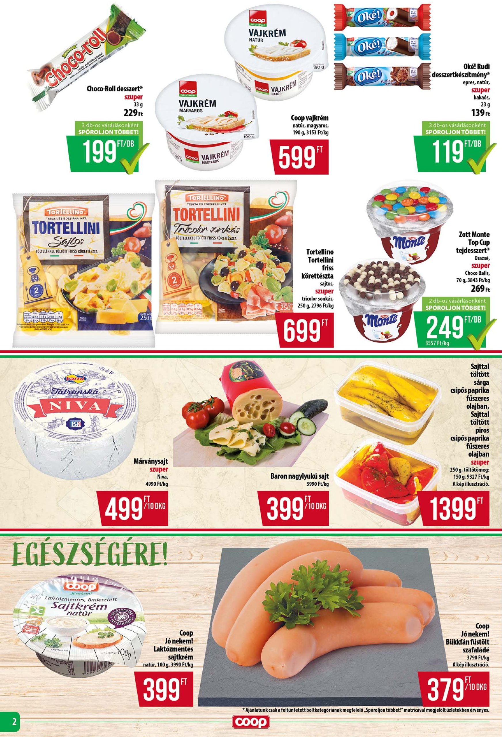 coop - Coop - Tisza - Abc-Szuper akciós újság, érvényes 05.22. - 05.28. - page: 2