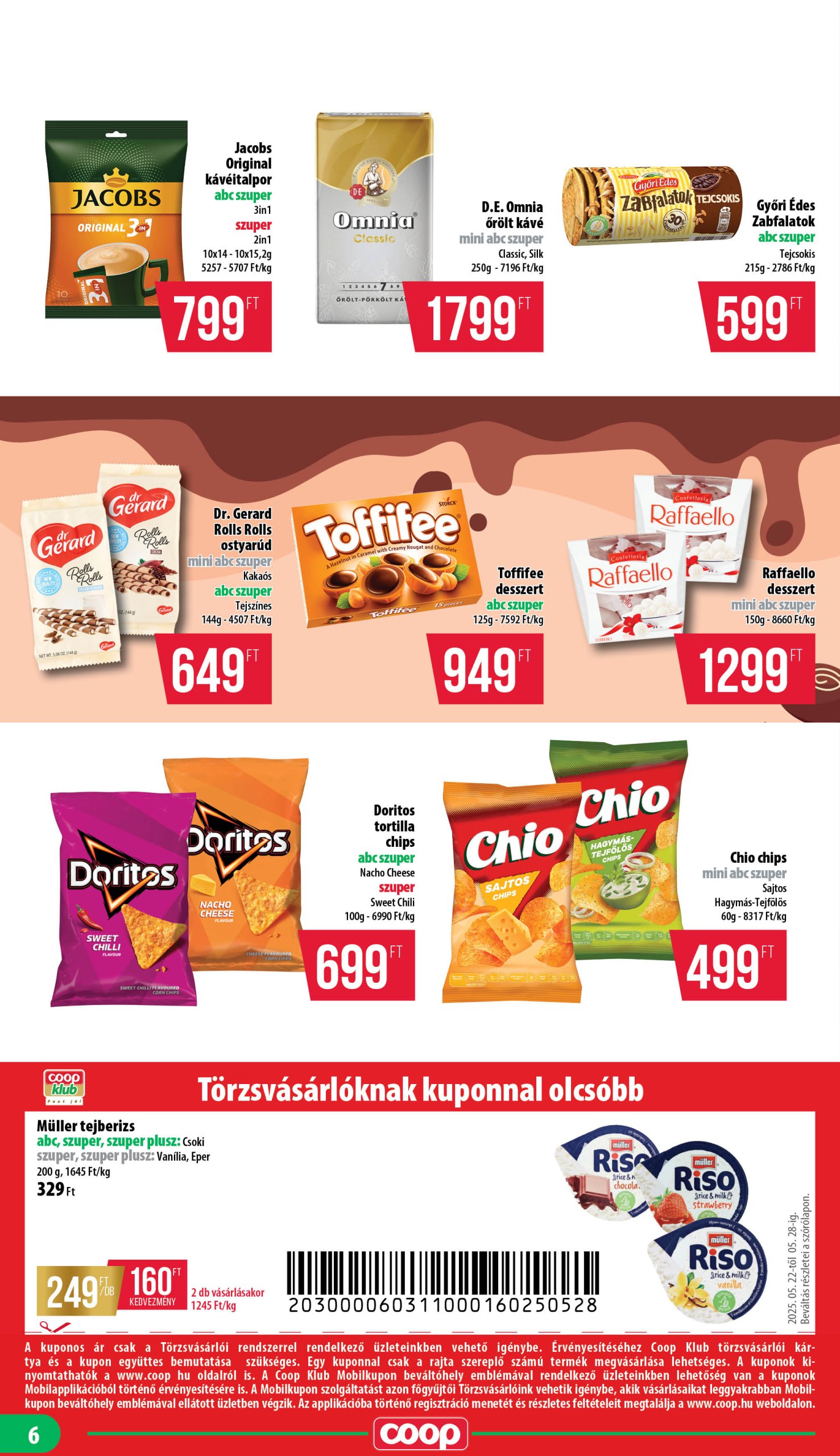 coop - Coop - Nyírzem/Szabolcs Coop akciós újság, érvényes 05.22. - 05.28. - page: 6