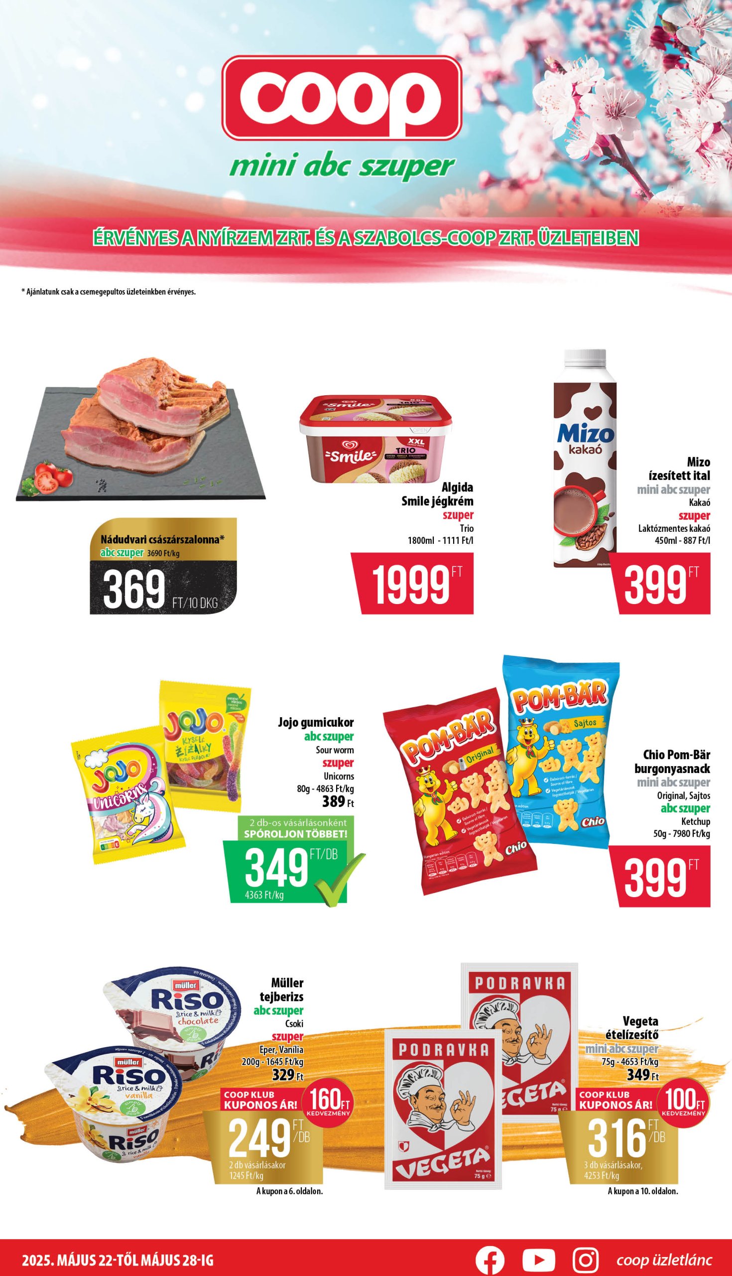 coop - Coop - Nyírzem/Szabolcs Coop akciós újság, érvényes 05.22. - 05.28.