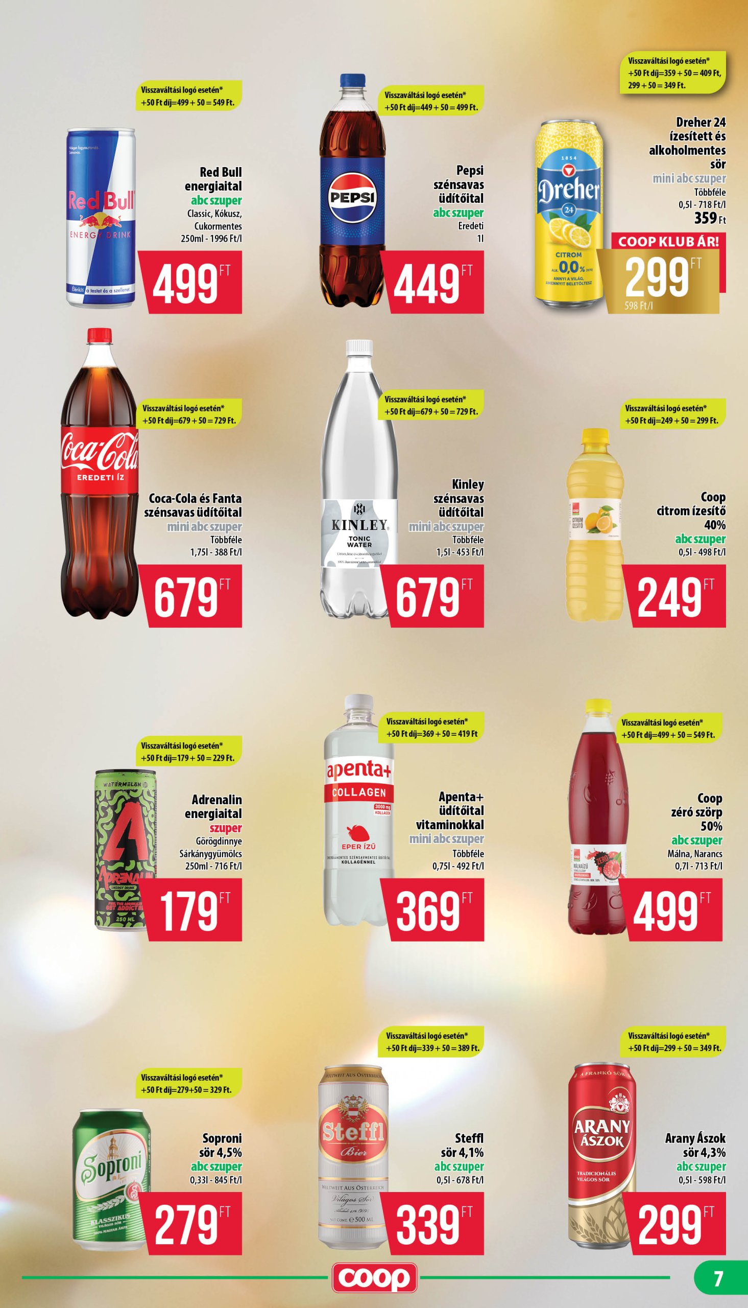 coop - Coop - Nyírzem/Szabolcs Coop akciós újság, érvényes 05.22. - 05.28. - page: 7