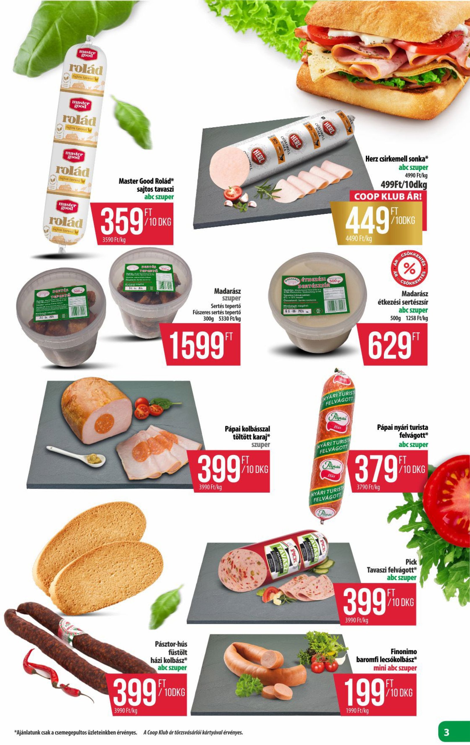 coop - Coop - Észak-Kelet akciós újság, érvényes 05.22. - 05.28. - page: 3