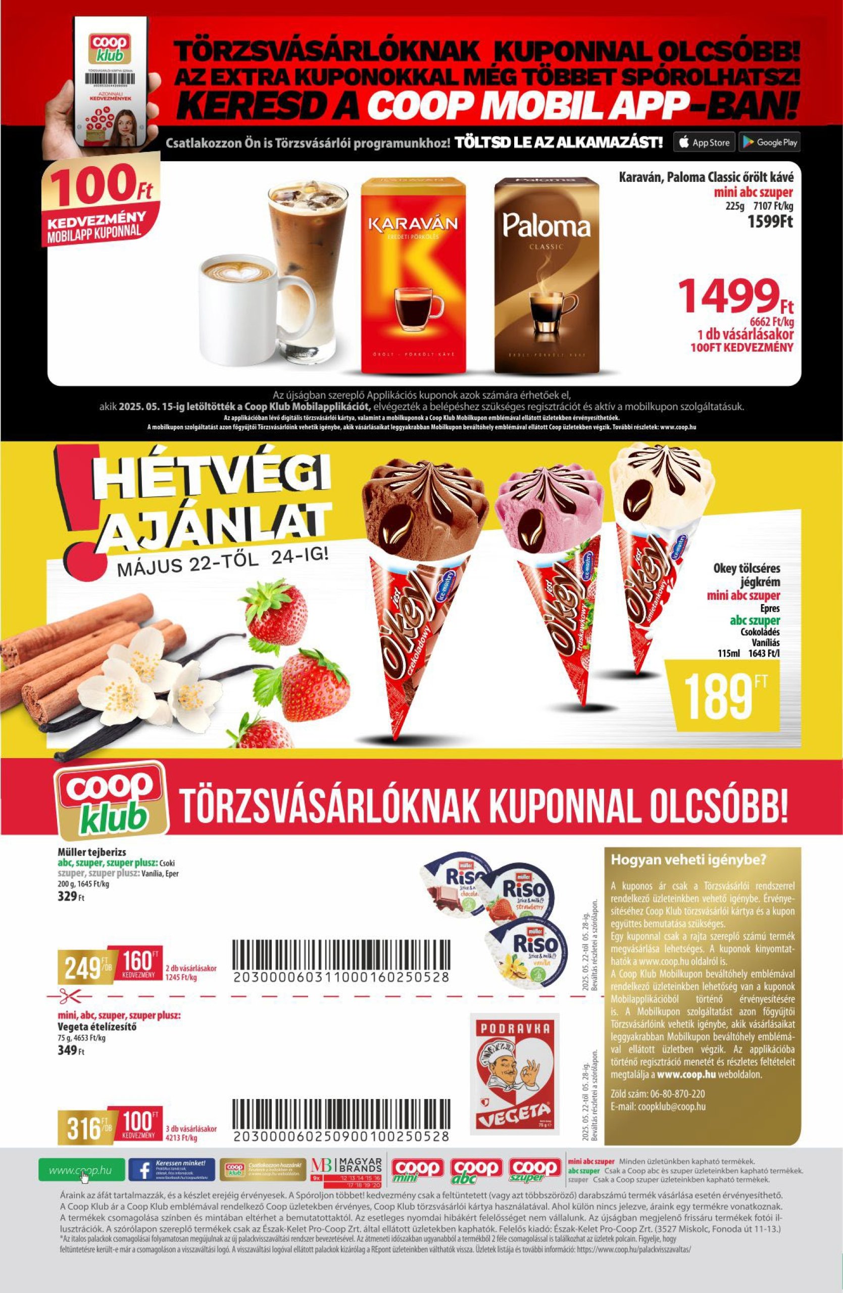 coop - Coop - Észak-Kelet akciós újság, érvényes 05.22. - 05.28. - page: 12