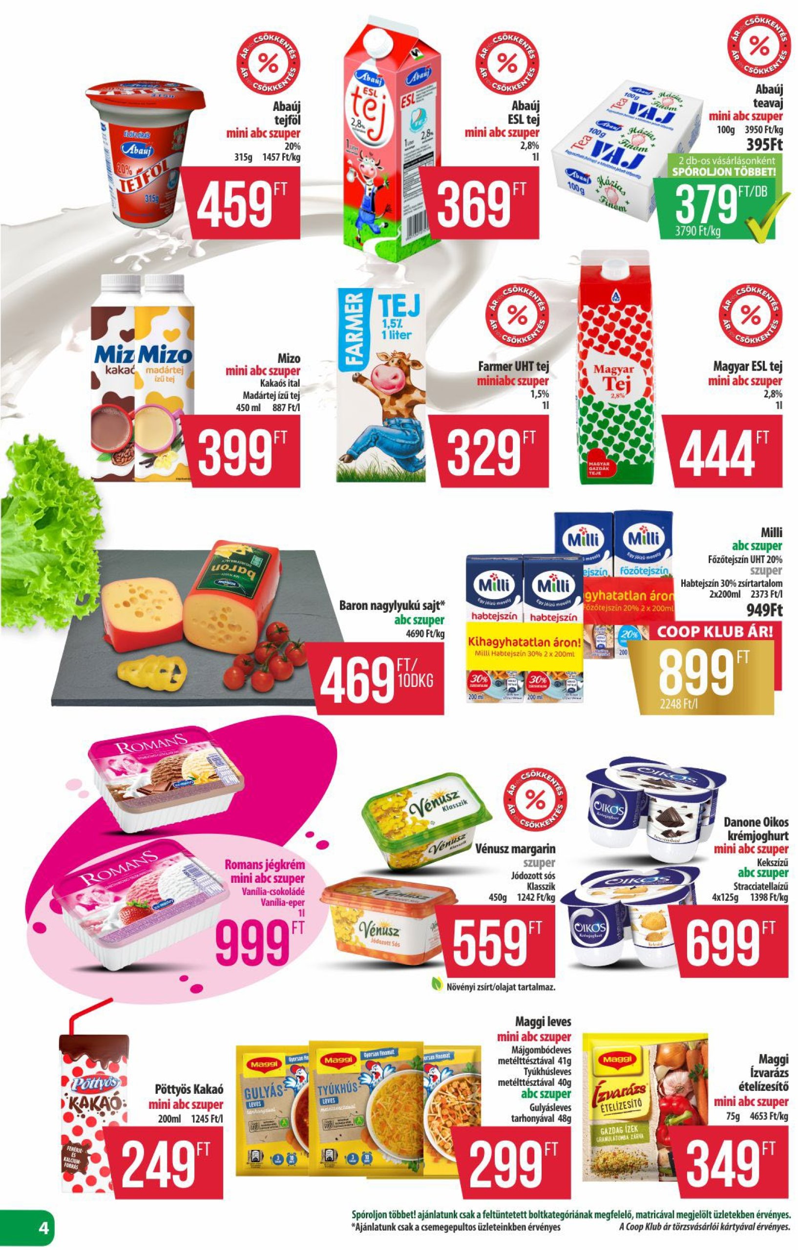 coop - Coop - Észak-Kelet akciós újság, érvényes 05.22. - 05.28. - page: 4