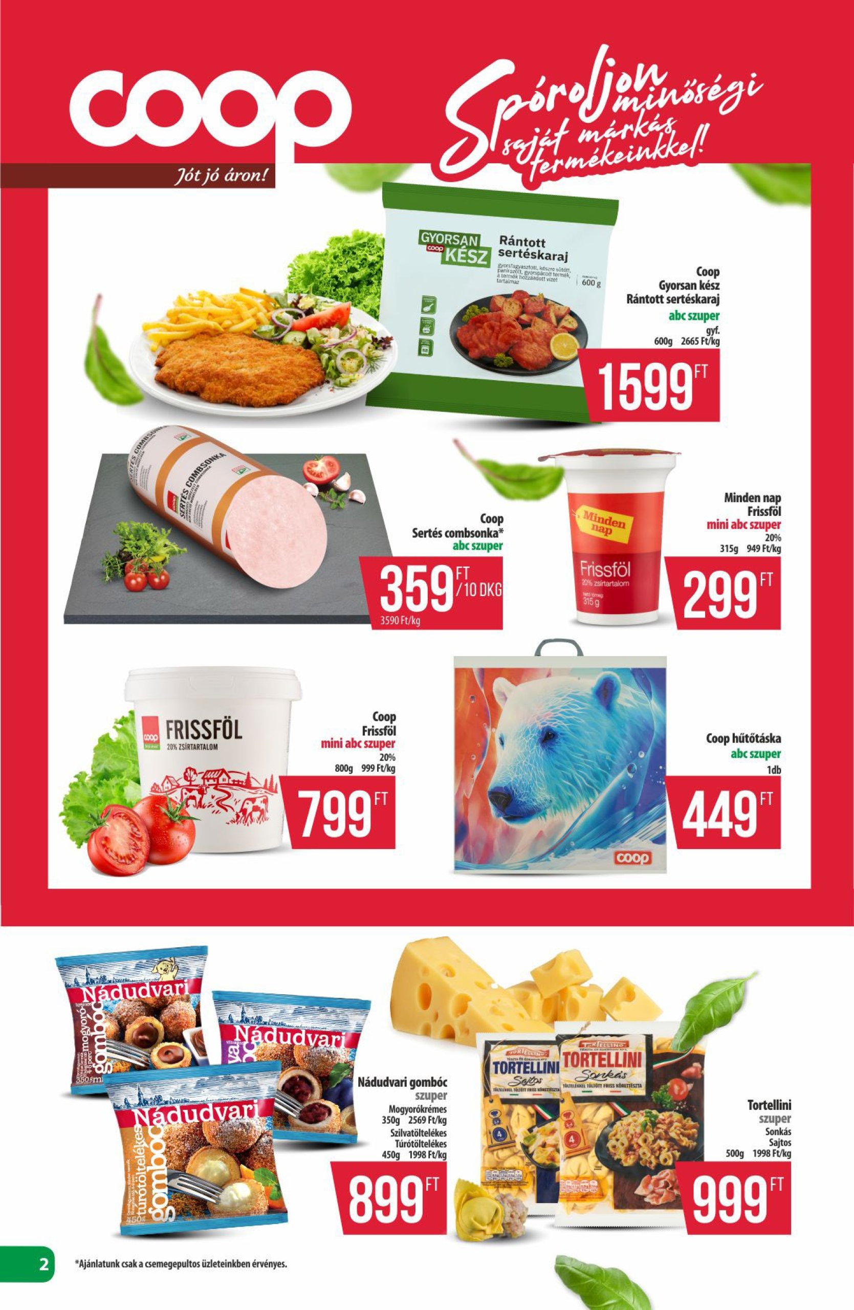 coop - Coop - Észak-Kelet akciós újság, érvényes 05.22. - 05.28. - page: 2