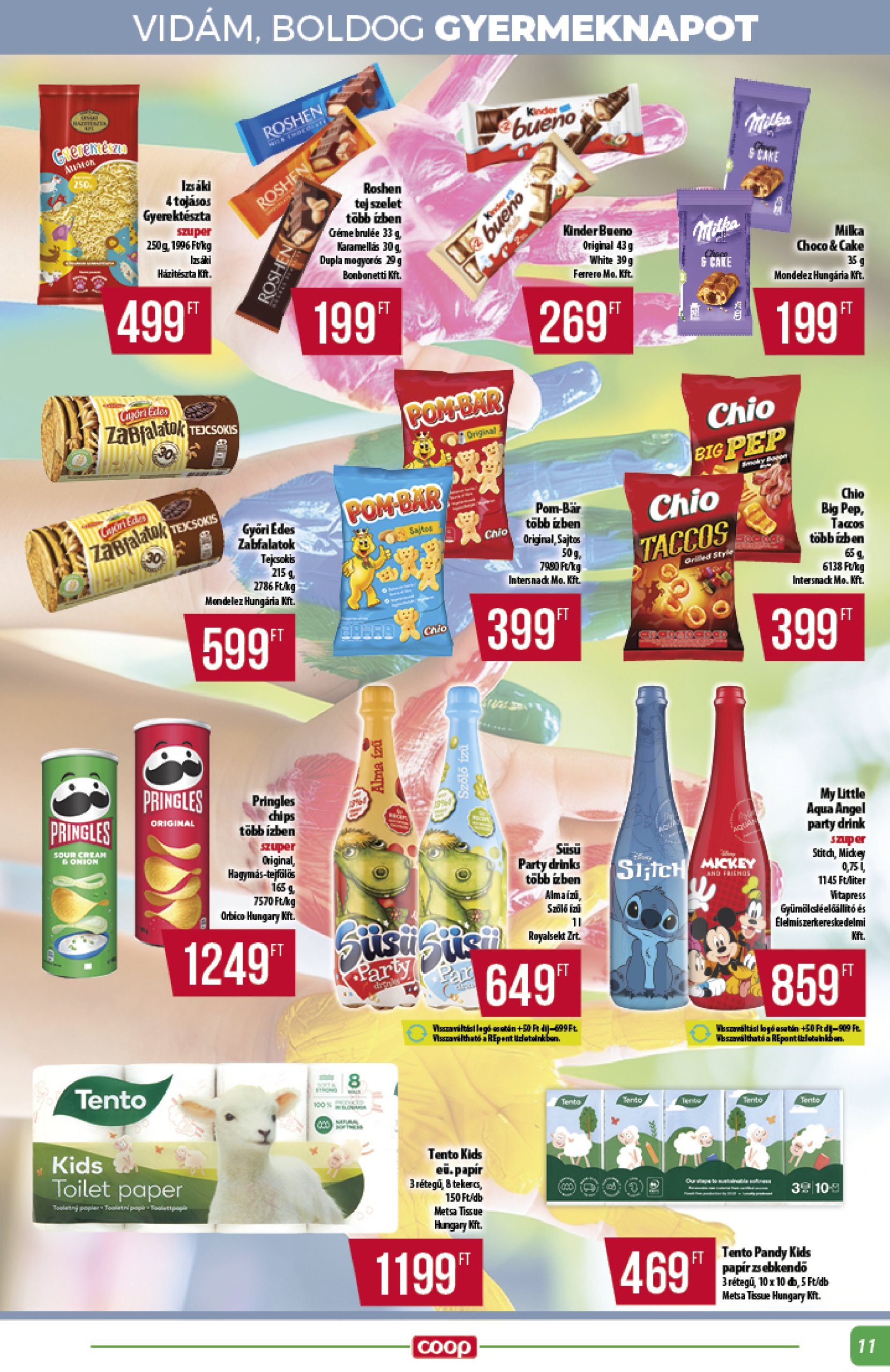 coop - Coop - Alföld akciós újság, érvényes 05.22. - 05.28. - page: 11