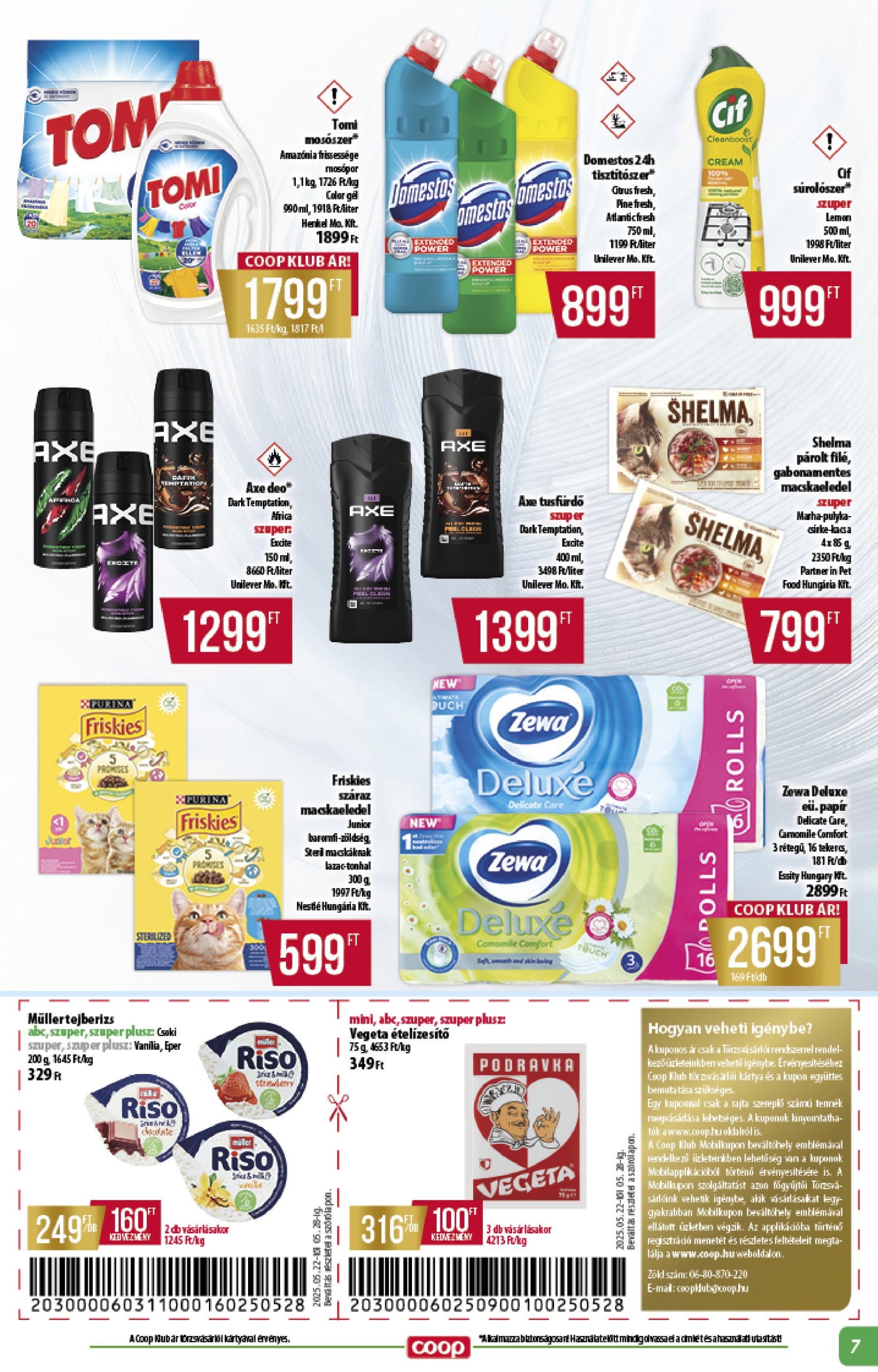 coop - Coop - Alföld akciós újság, érvényes 05.22. - 05.28. - page: 7