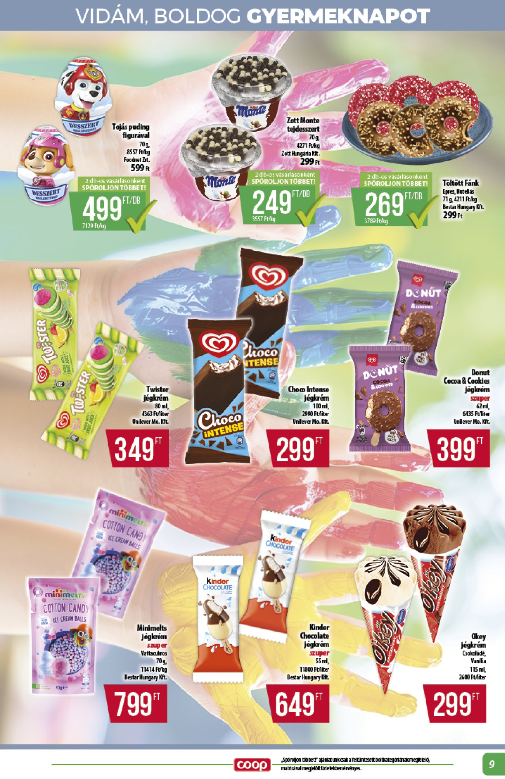 coop - Coop - Alföld akciós újság, érvényes 05.22. - 05.28. - page: 9