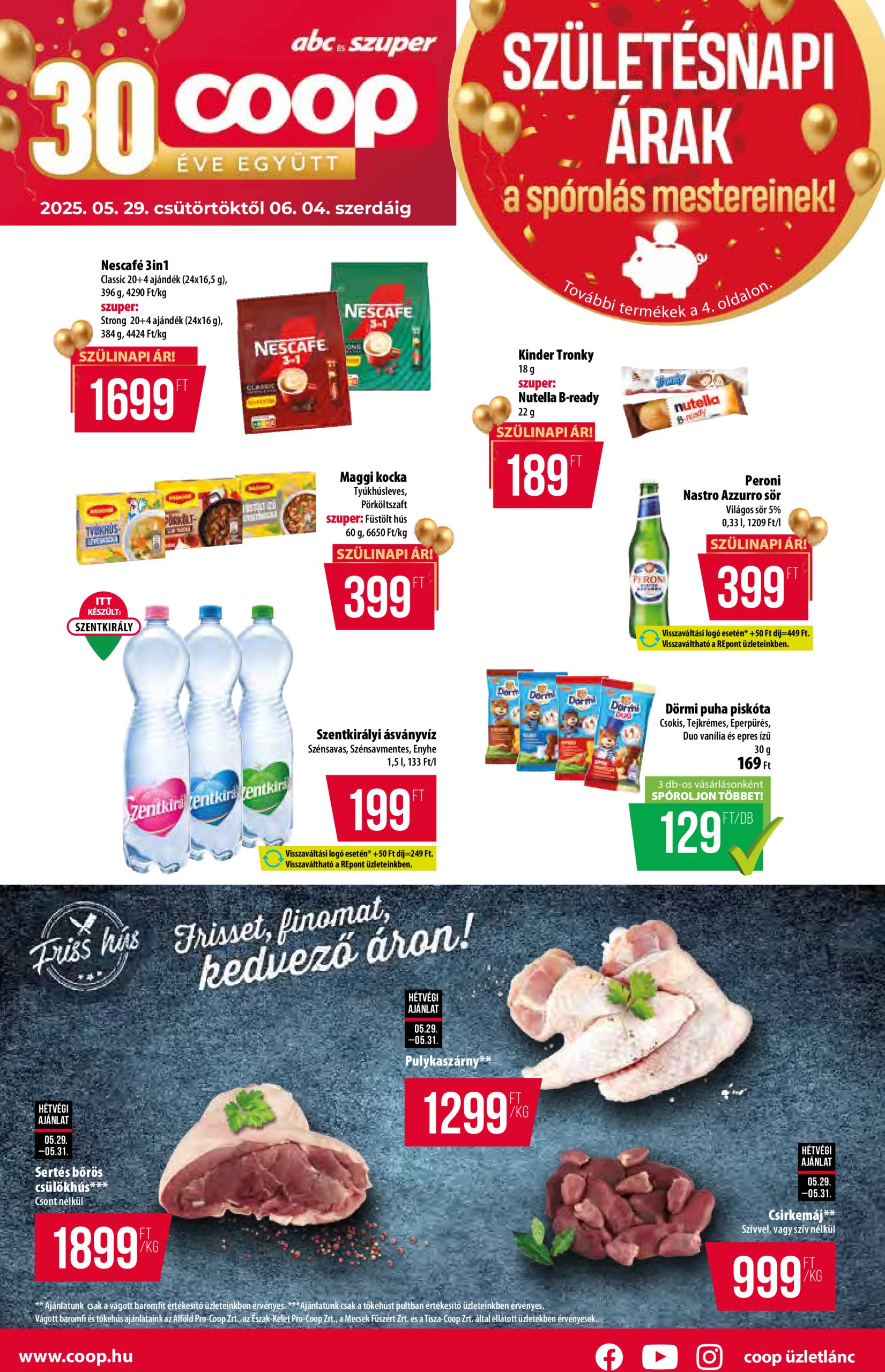coop - Coop - Abc-Szuper akciós újság, érvényes 05.29. - 06.04.