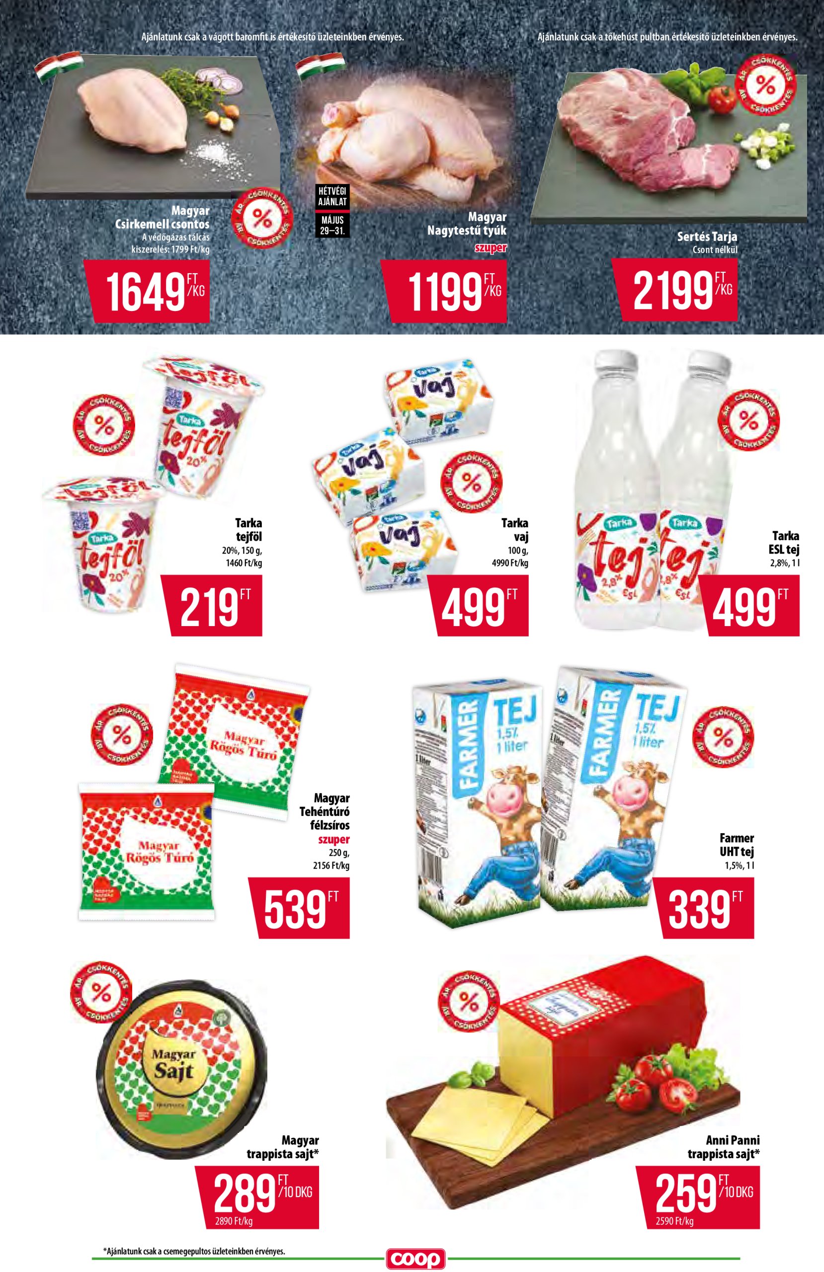 coop - Coop - Alföld - Abc-Szuper akciós újság, érvényes 05.29. - 06.04. - page: 3