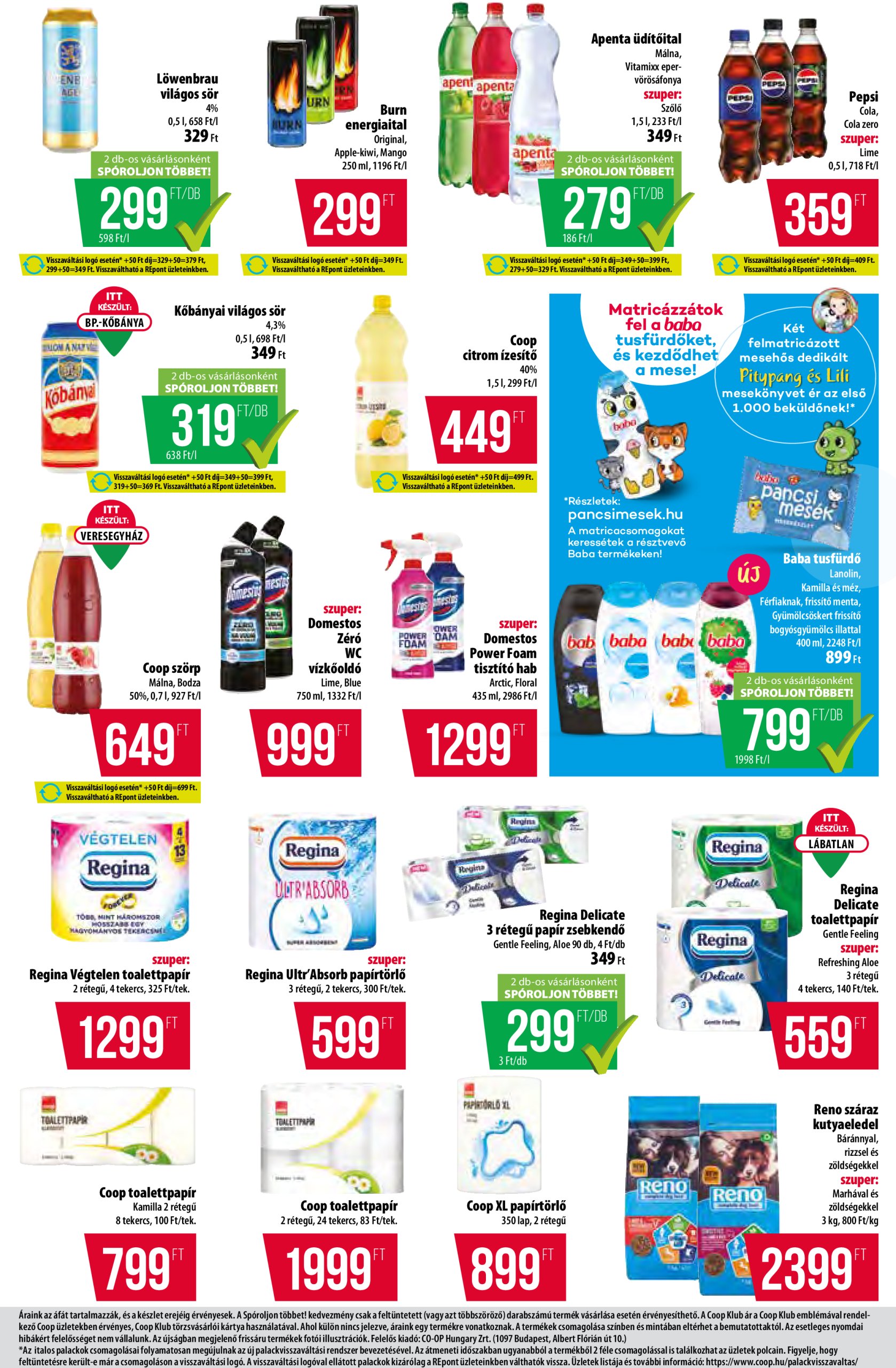 coop - Coop - Alföld - Abc-Szuper akciós újság, érvényes 05.29. - 06.04. - page: 7