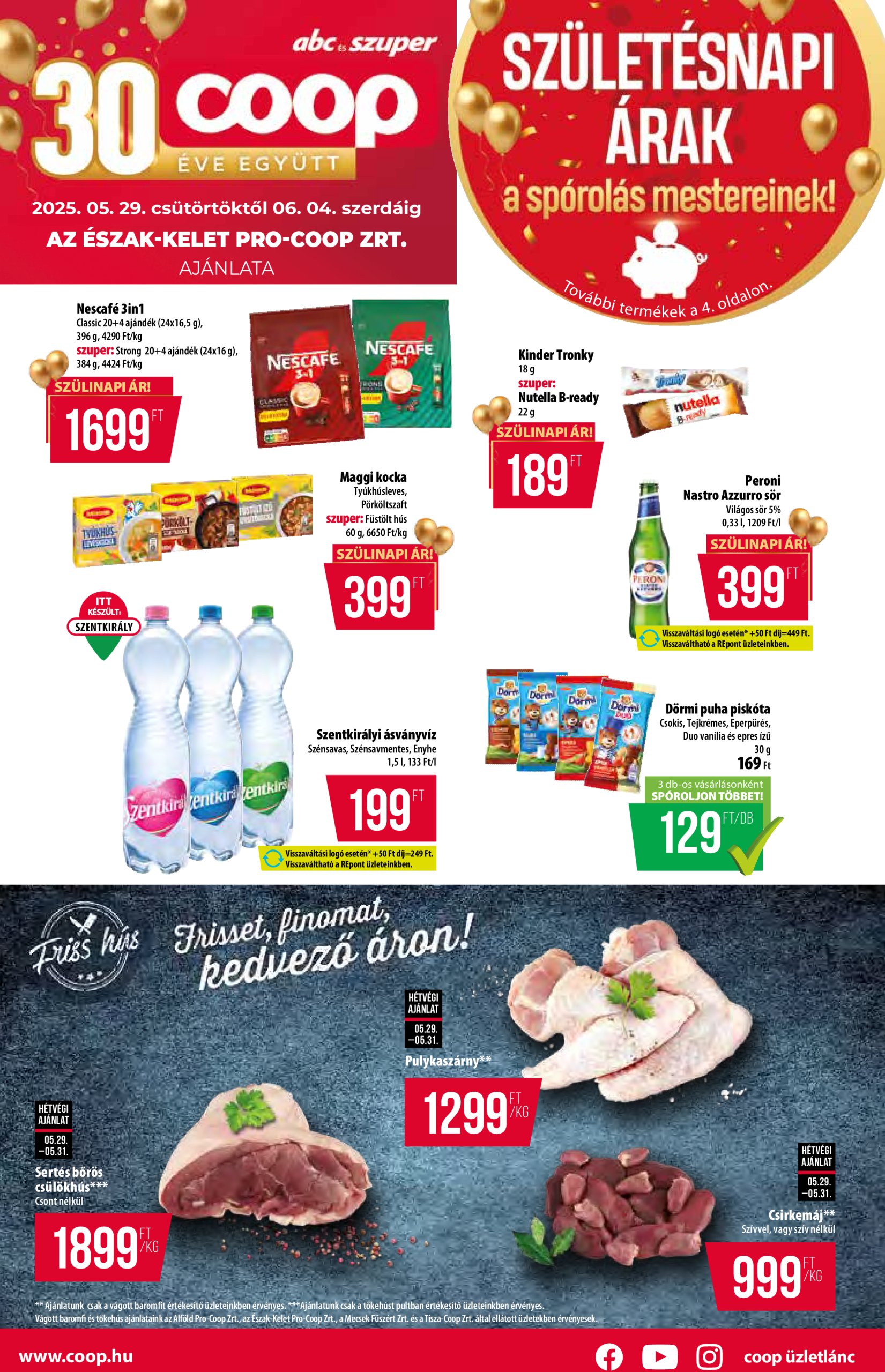 coop - Coop akciós újság, érvényes 05.29. - 06.04.