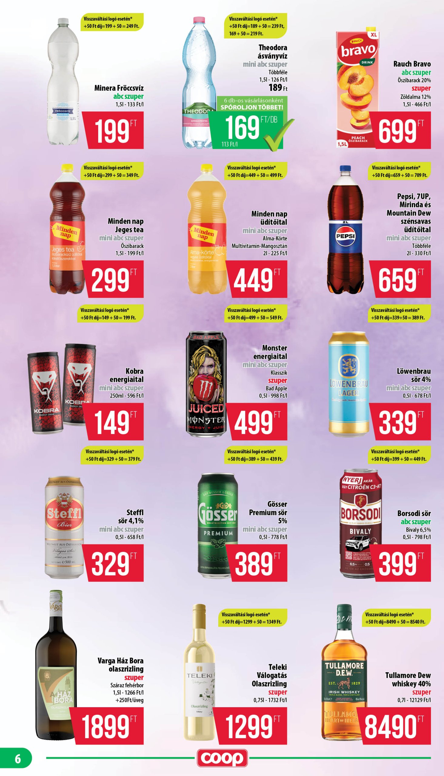 coop - Coop - Mecsek akciós újság, érvényes 06.12. - 06.18. - page: 6