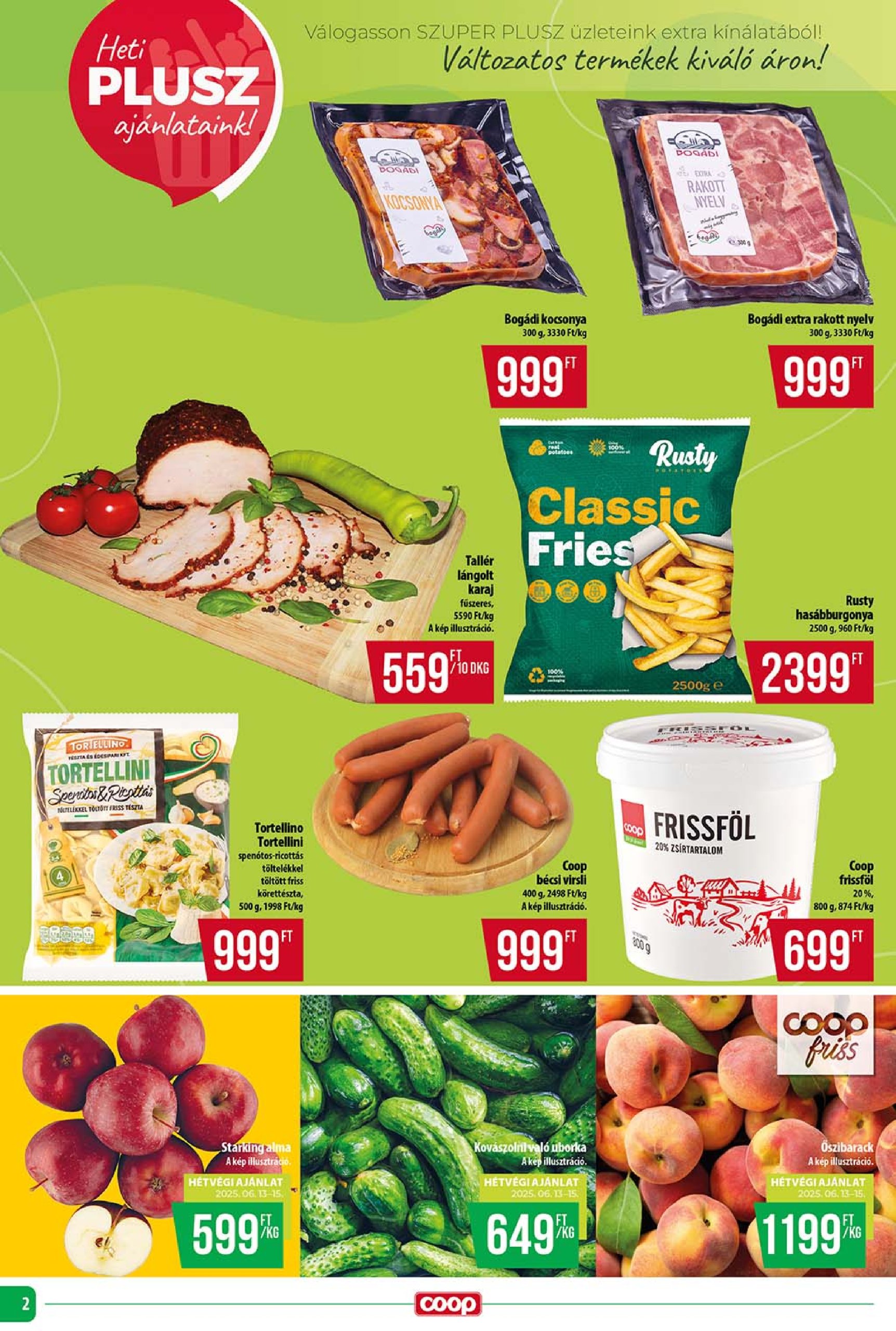 coop - Coop - Szuper Plusz akciós újság, érvényes 06.12. - 06.18. - page: 2