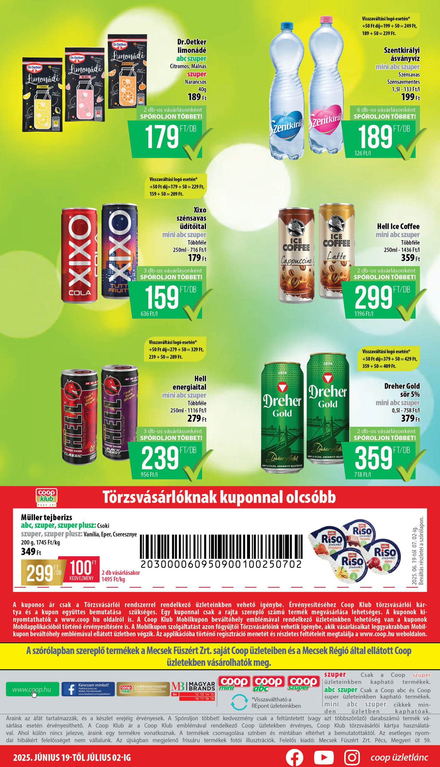 coop - Coop - Mecsek akciós újság, érvényes 06.19. - 07.02. - page: 8