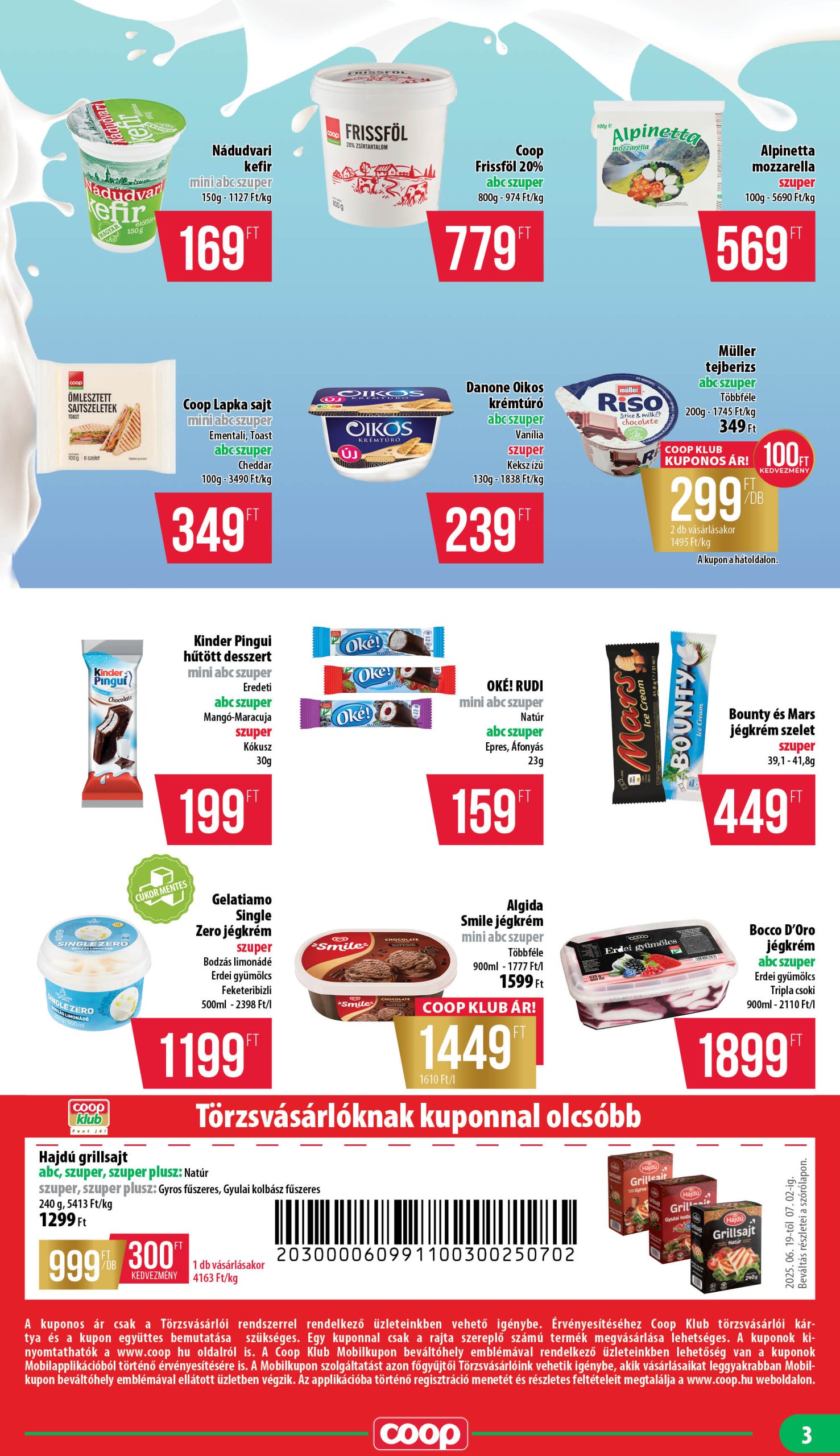coop - Coop - Mecsek akciós újság, érvényes 06.19. - 07.02. - page: 3