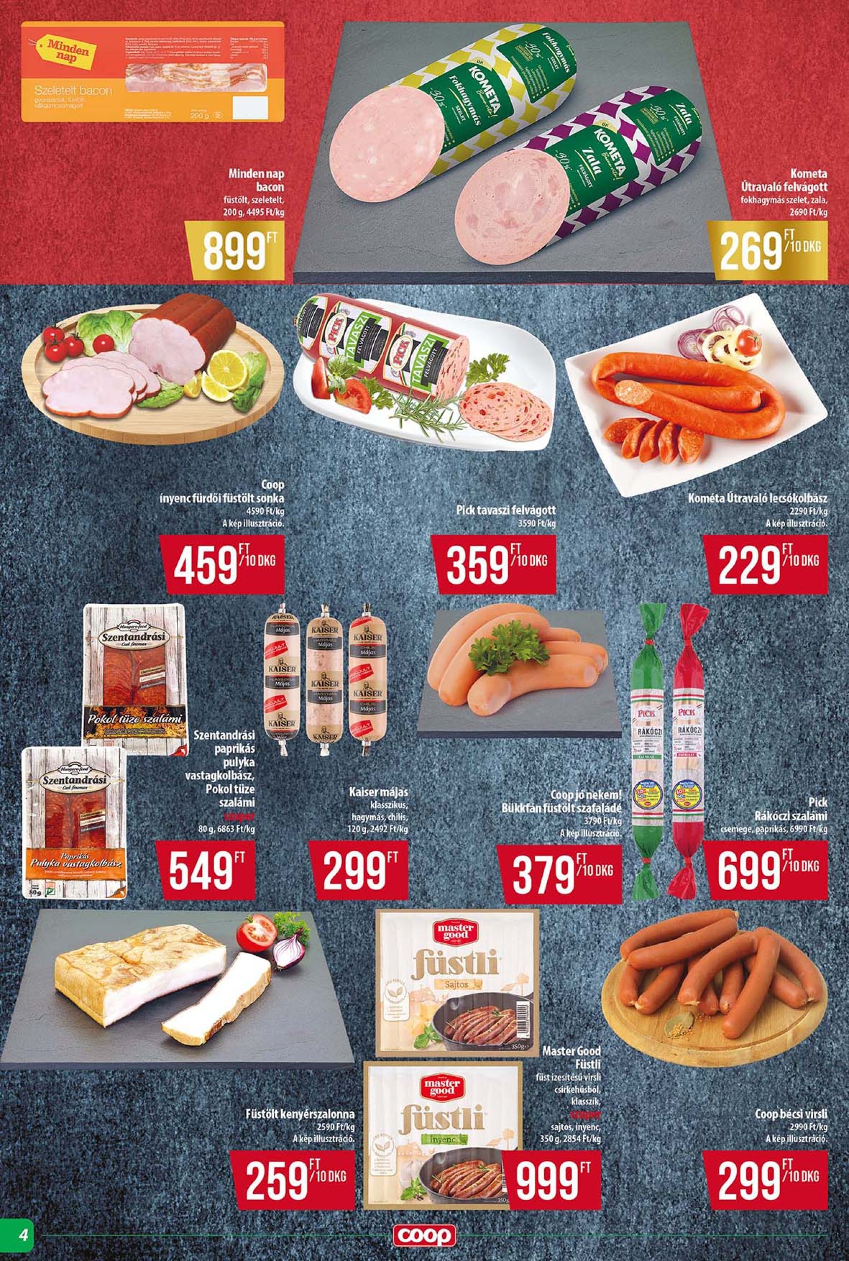 coop - Coop - Tisza - Abc-Szuper akciós újság, érvényes 06.19. - 06.25. - page: 4