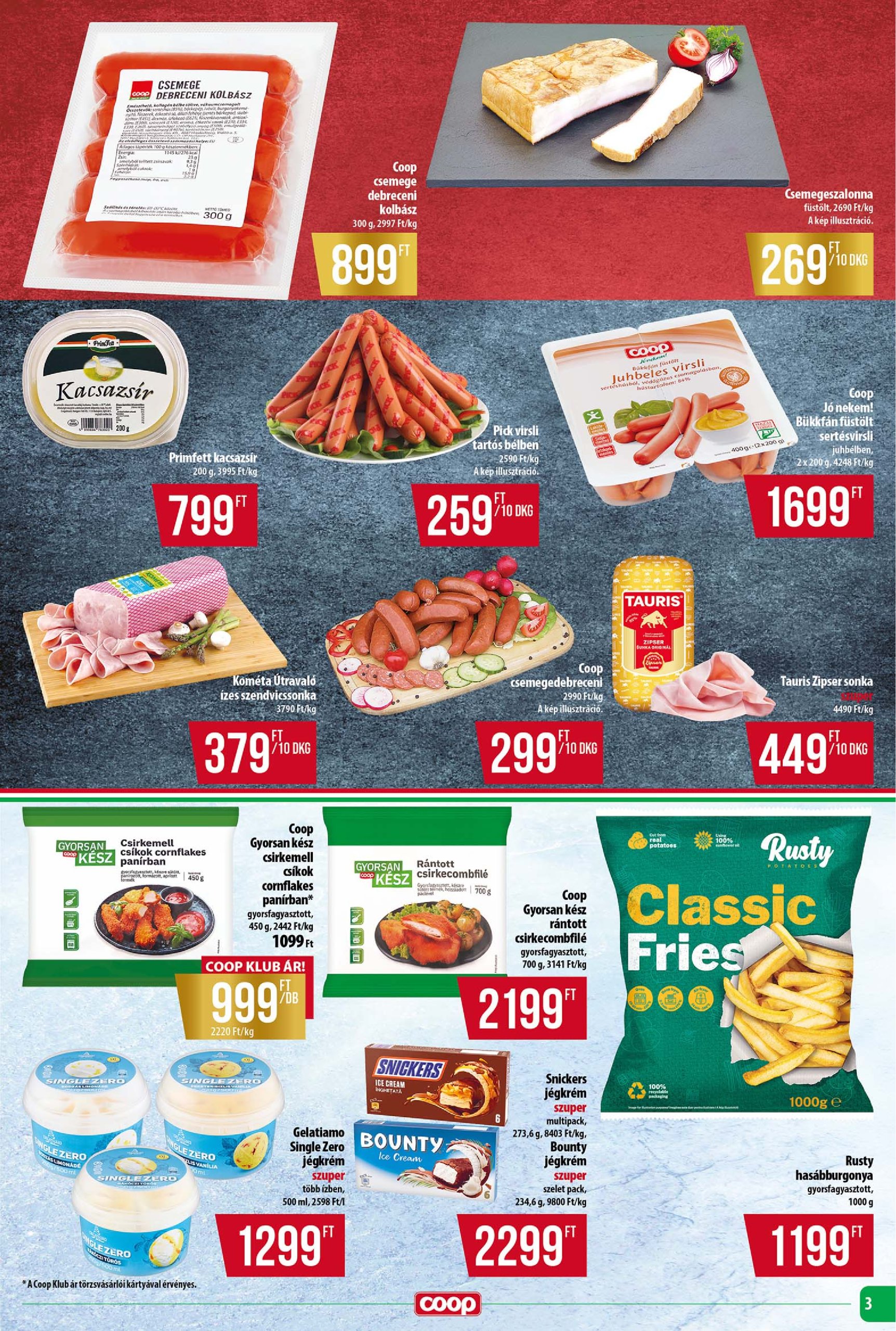 coop - Coop - Tisza - Abc-Szuper akciós újság, érvényes 06.26. - 07.02. - page: 3