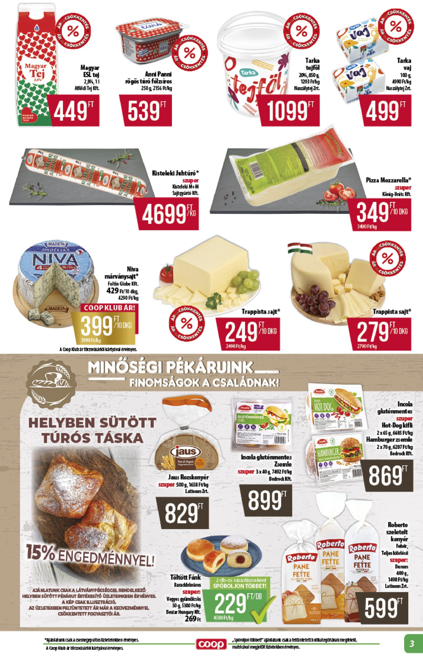 coop - Coop - Alföld akciós újság, érvényes 06.26. - 07.02. - page: 3