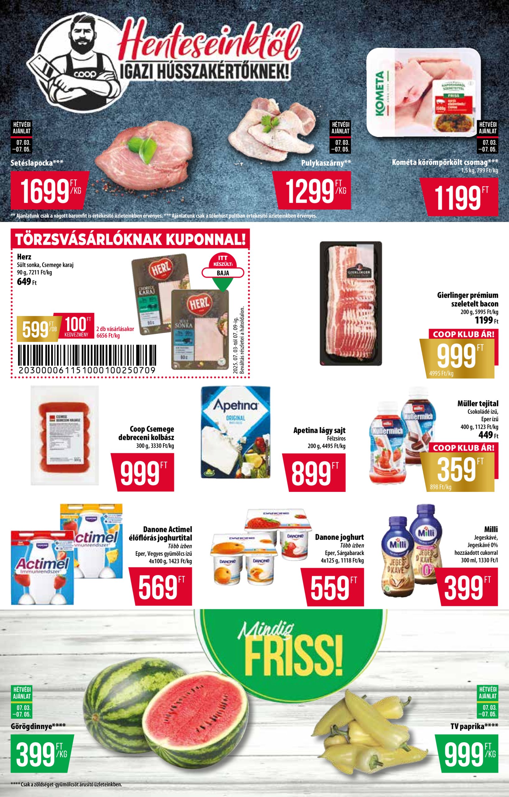 coop - Coop Szuper Plusz akciós újság, érvényes 07.03. - 07.09. - page: 4