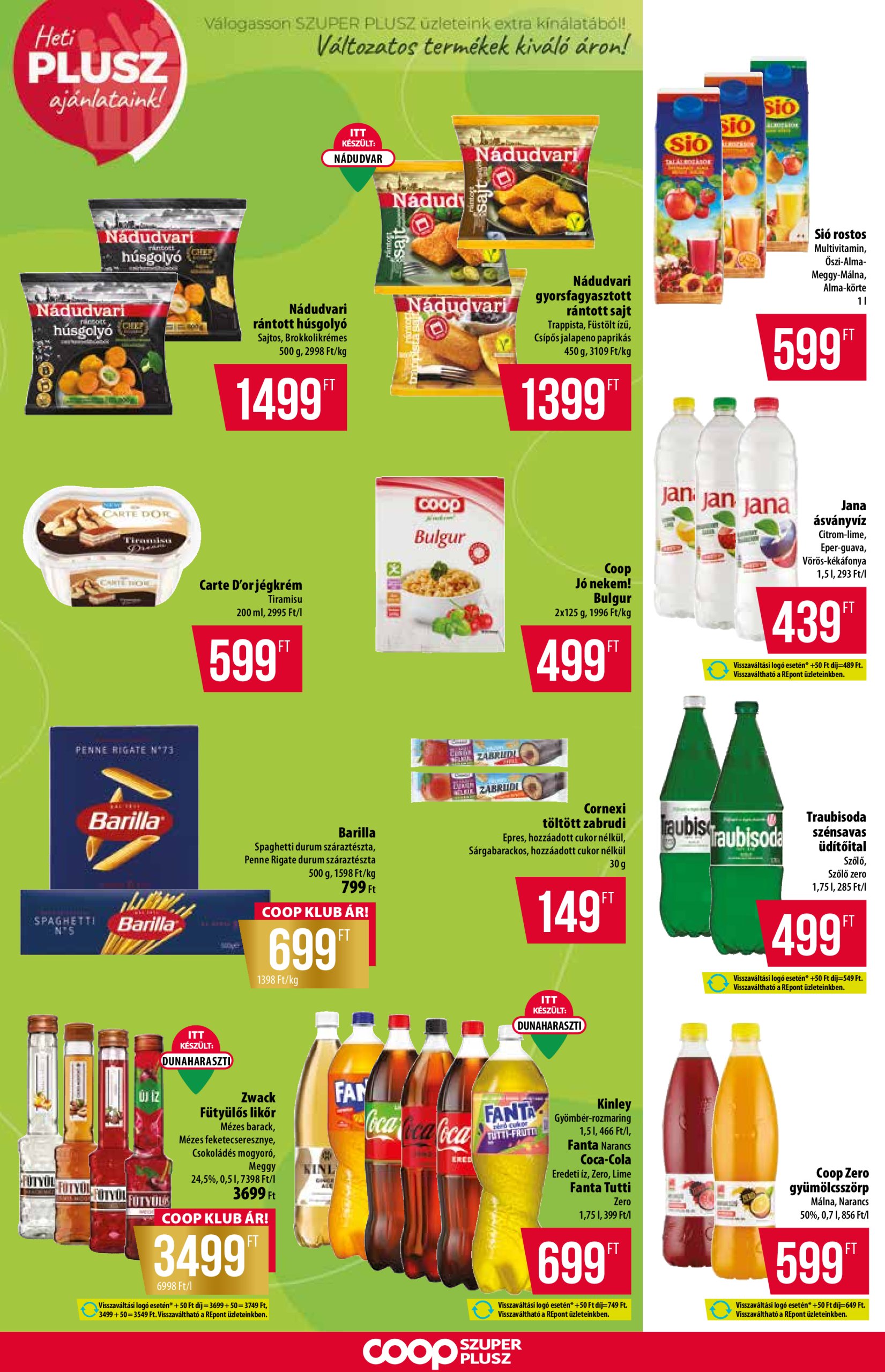 coop - Coop Szuper Plusz akciós újság, érvényes 07.03. - 07.09. - page: 10