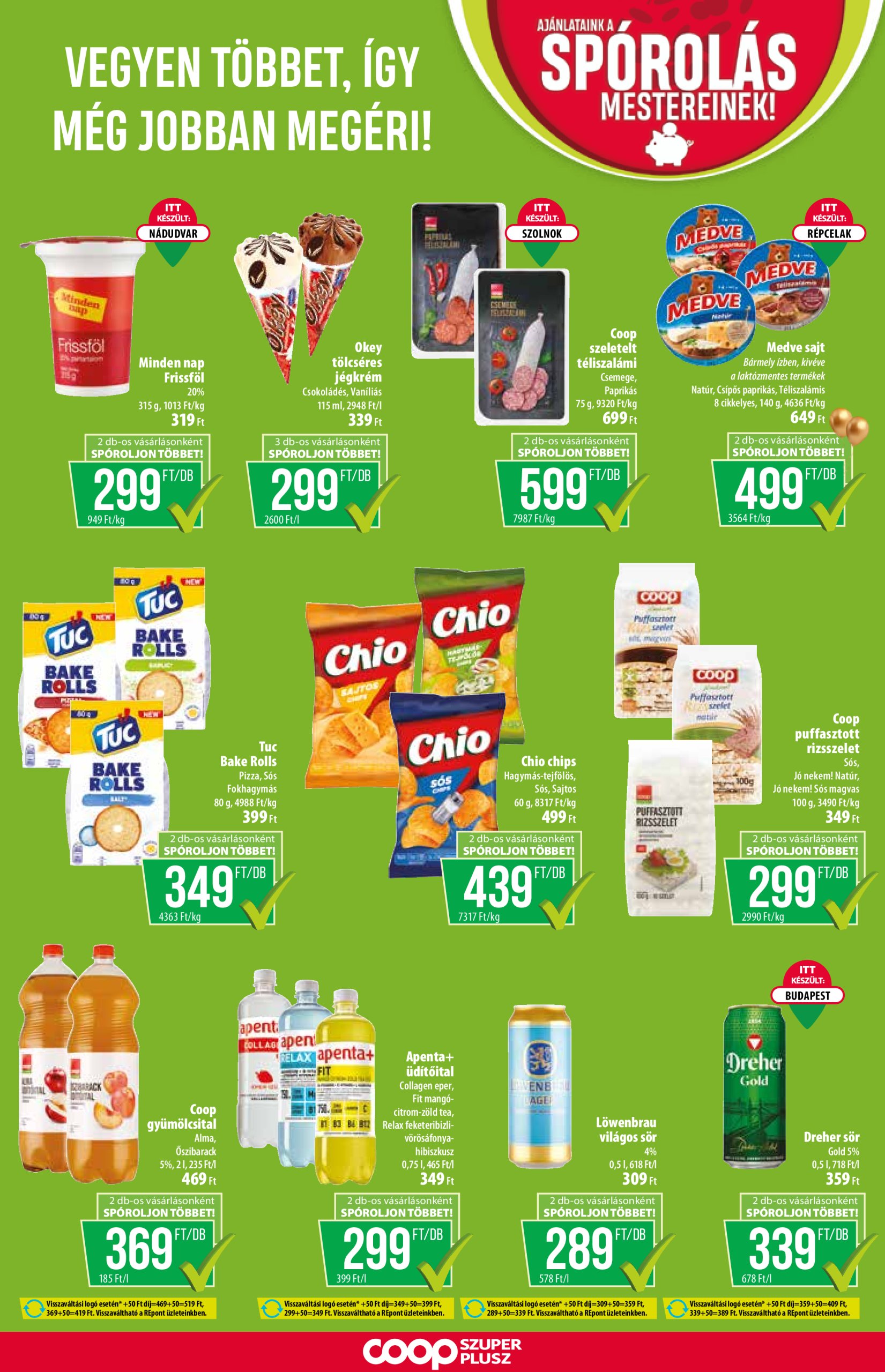 coop - Coop Szuper Plusz akciós újság, érvényes 07.03. - 07.09. - page: 7