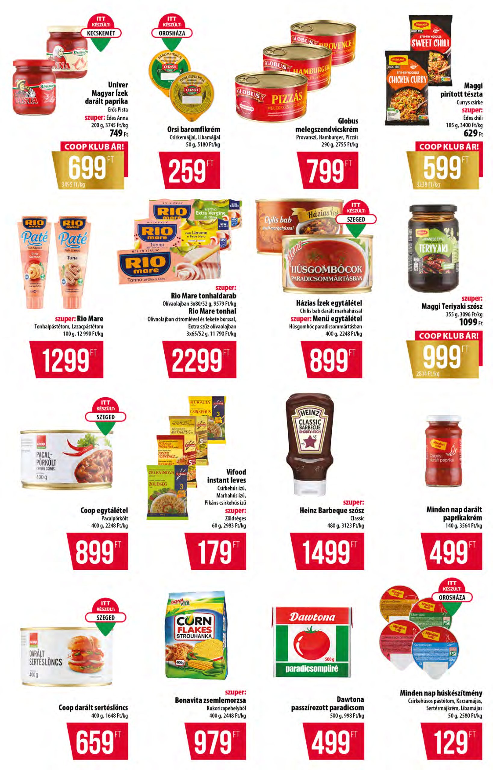 coop - Coop - Abc-Szuper akciós újság, érvényes 07.10. - 07.16. - page: 8