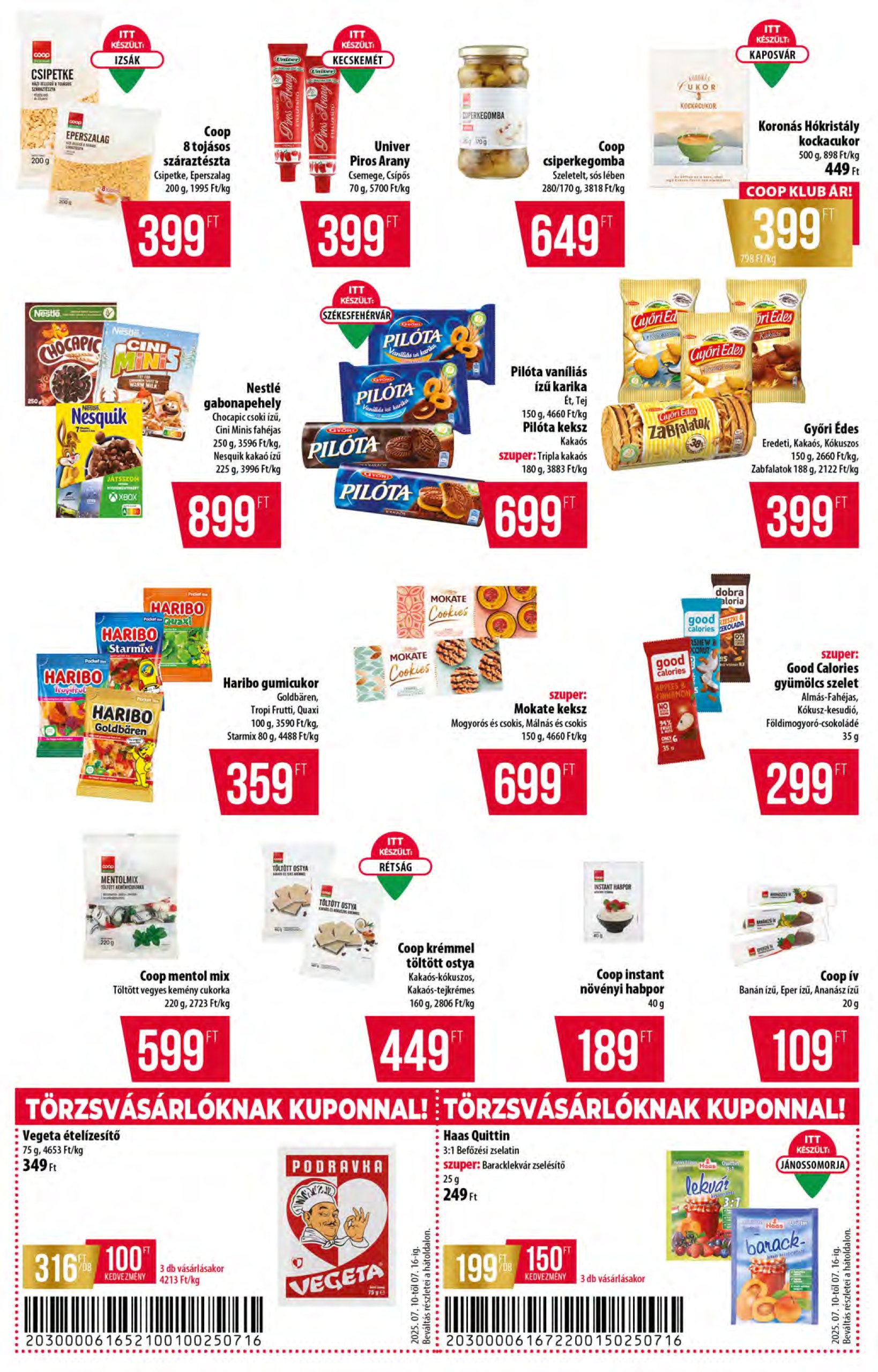 coop - Coop - Abc-Szuper akciós újság, érvényes 07.10. - 07.16. - page: 9