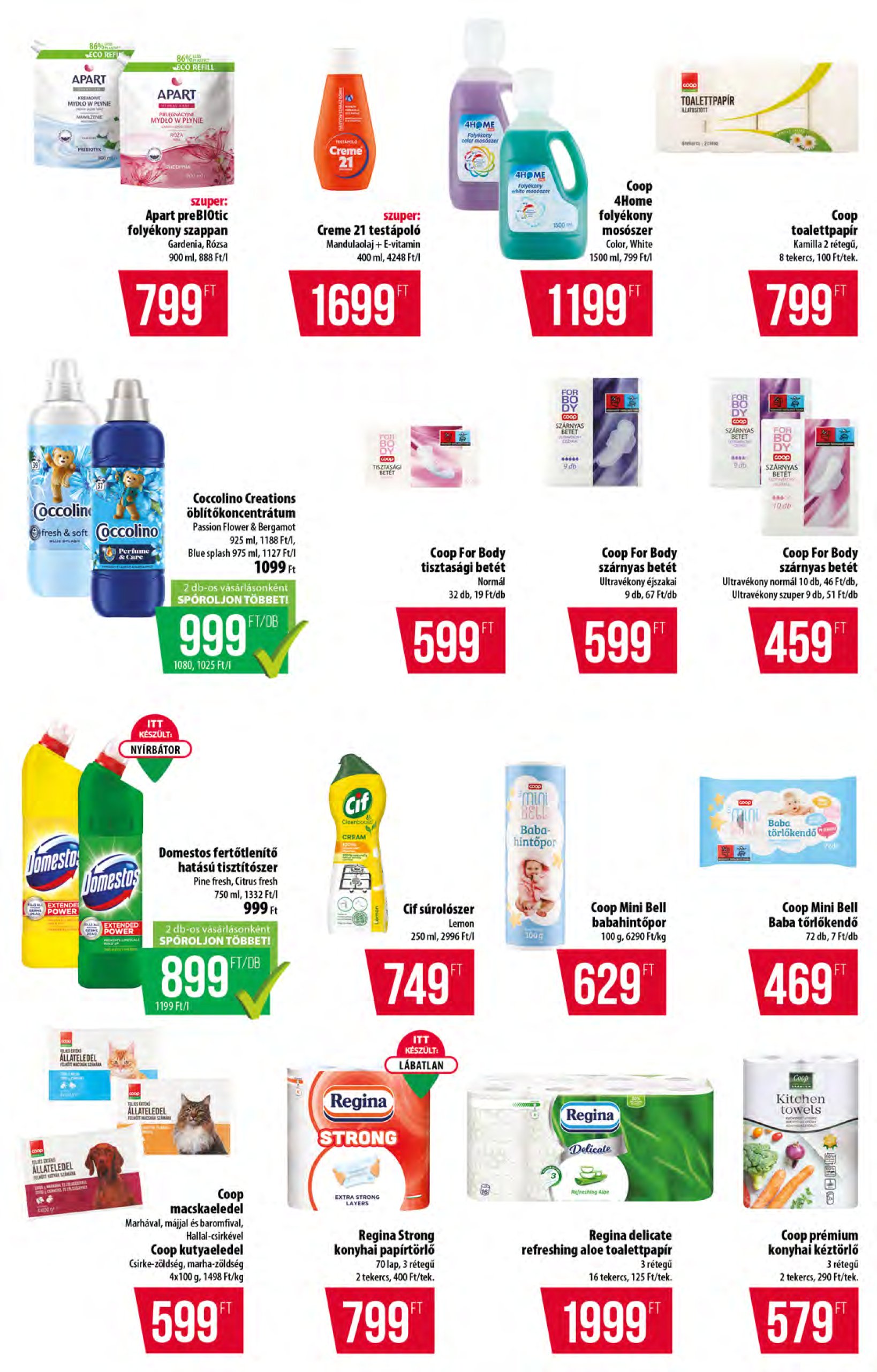 coop - Coop - Abc-Szuper akciós újság, érvényes 07.10. - 07.16. - page: 11