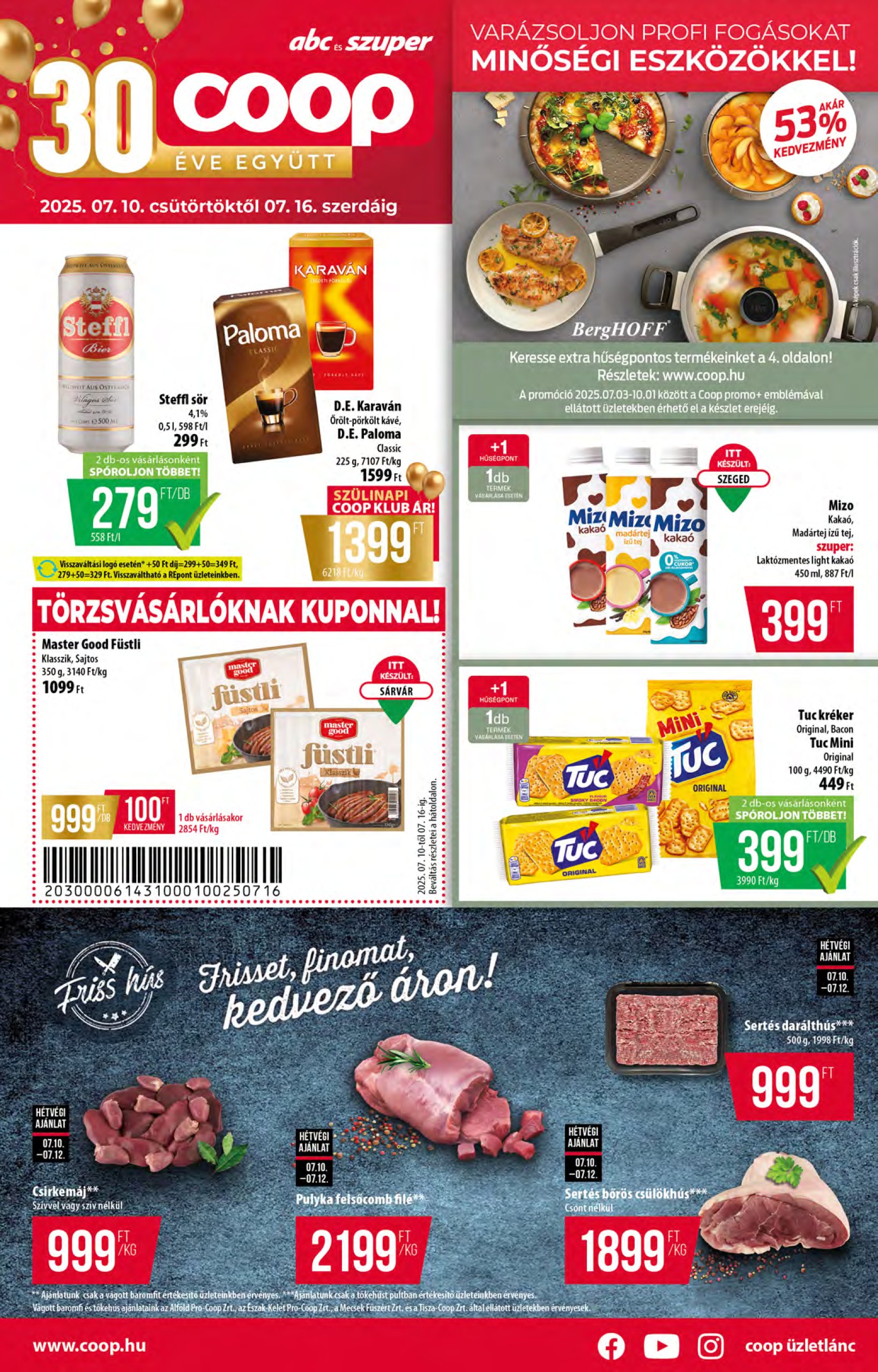 coop - Coop - Abc-Szuper akciós újság, érvényes 07.10. - 07.16.