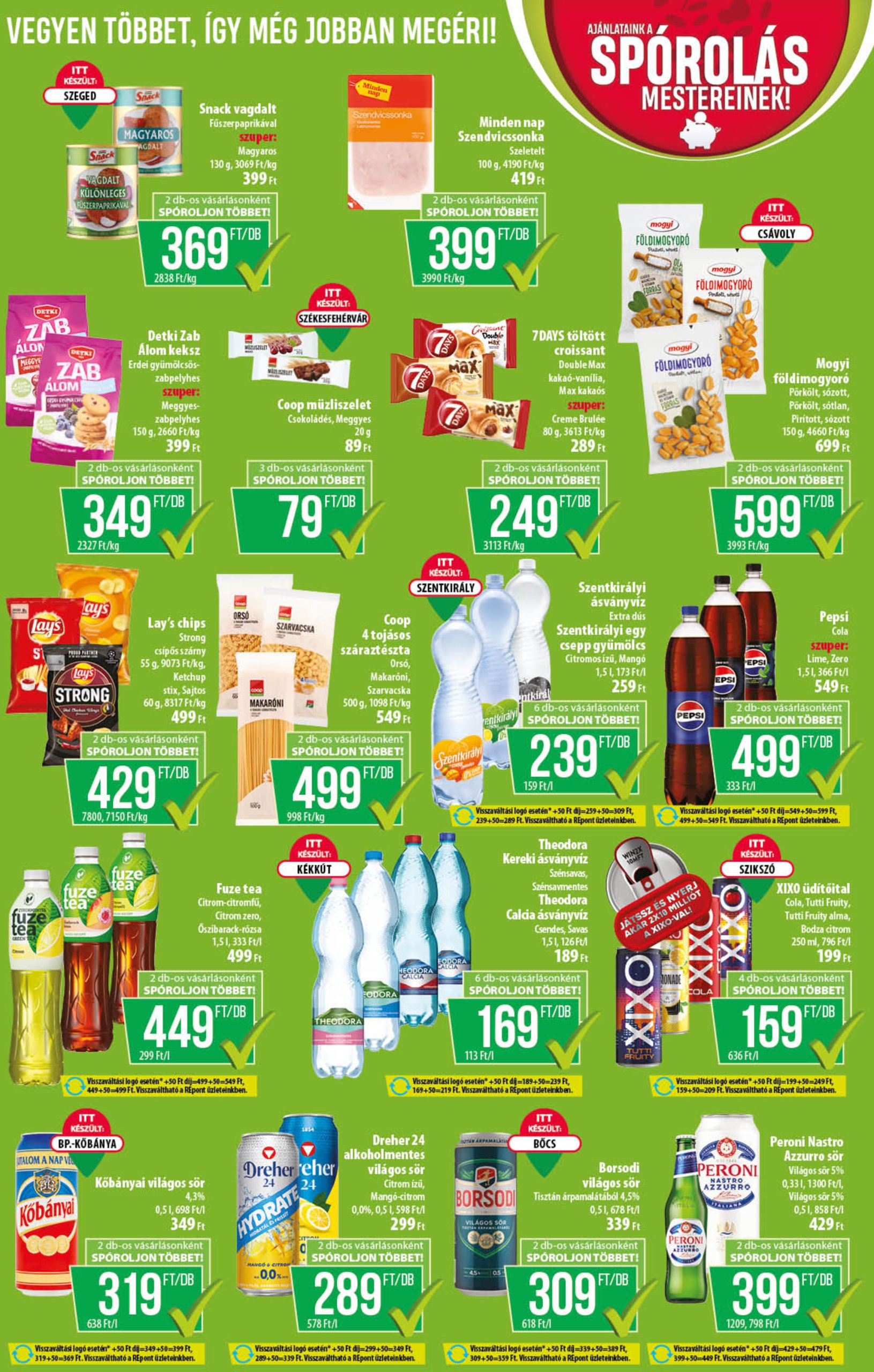 coop - Coop - Alföld - Abc-Szuper akciós újság, érvényes 07.10. - 07.16. - page: 7