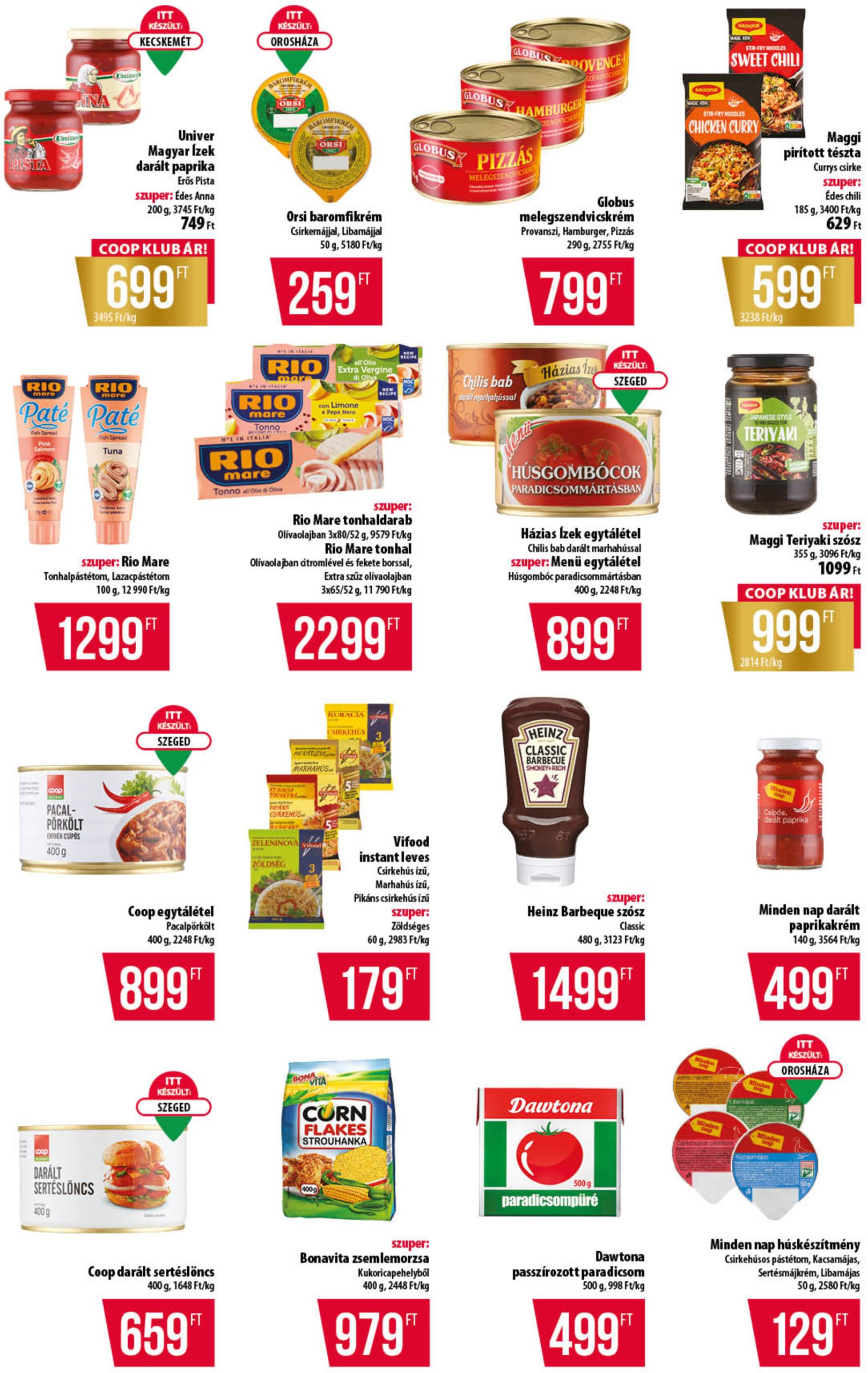 coop - Coop - Alföld - Abc-Szuper akciós újság, érvényes 07.10. - 07.16. - page: 8