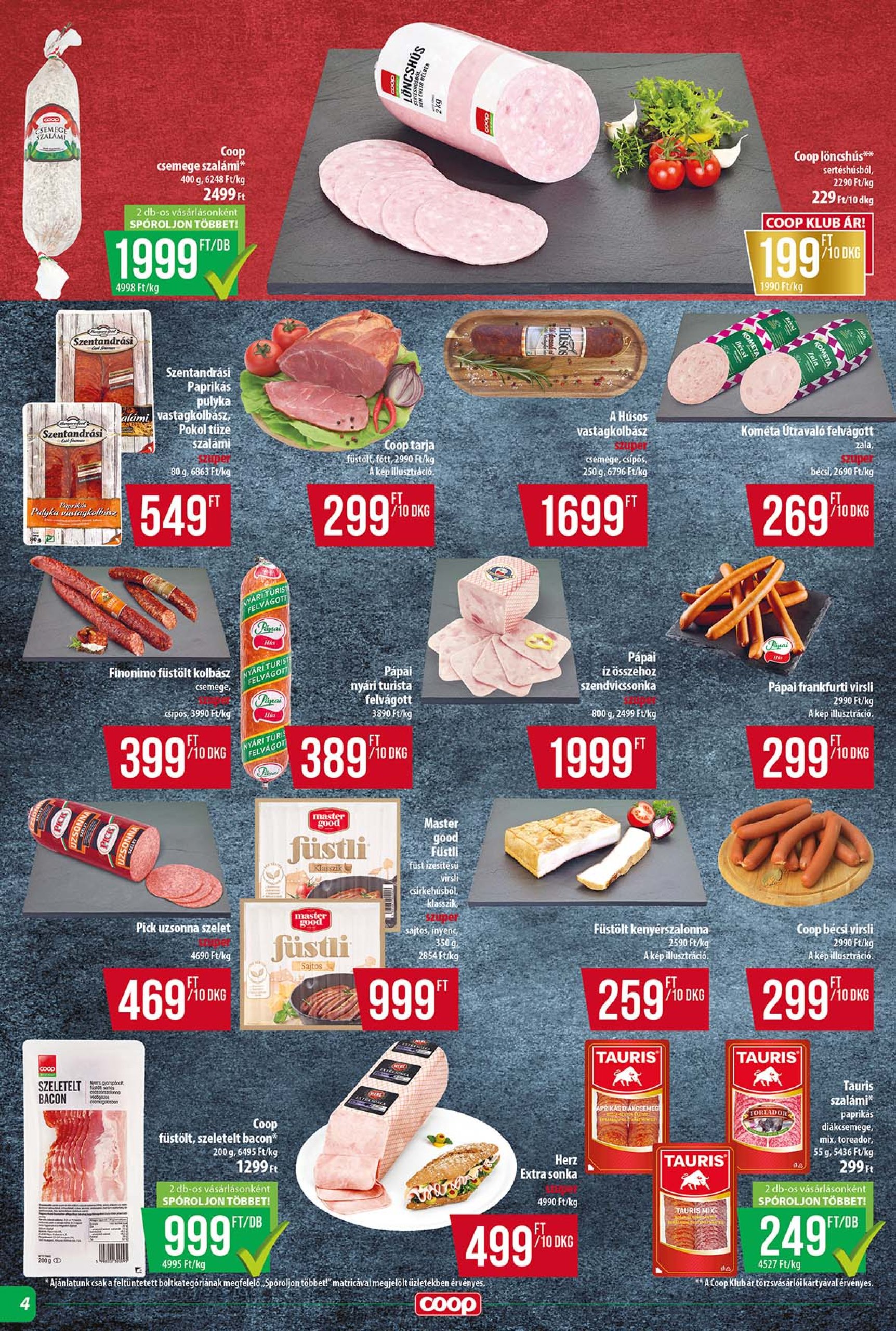 coop - Coop - Abc Szuper akciós újság, érvényes 07.17. - 07.23. - page: 4