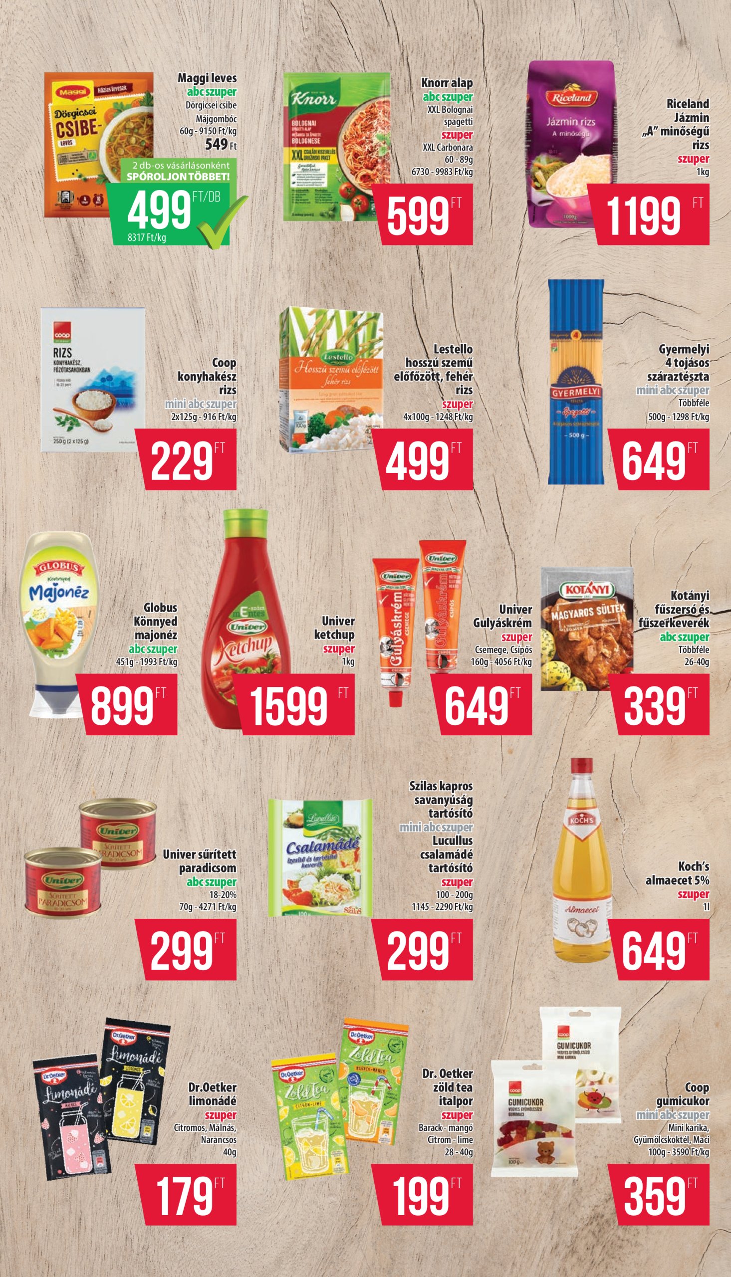 coop - Coop - Mini Abc Szuper Nyírzem/Szabolcs akciós újság, érvényes 07.17. - 07.23. - page: 4
