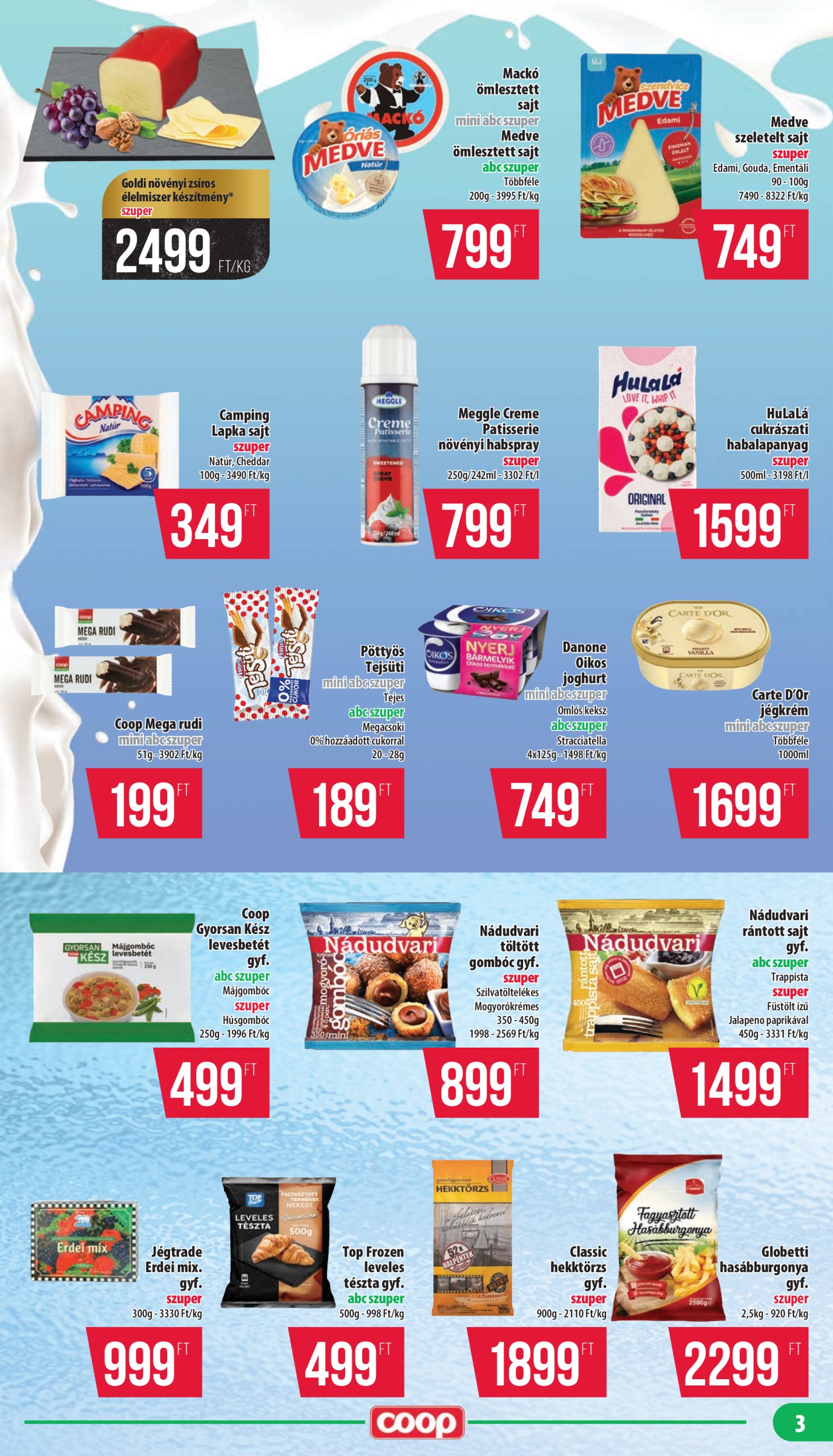 coop - Coop - Mini Abc Szuper Nyírzem/Szabolcs akciós újság, érvényes 07.17. - 07.23. - page: 3