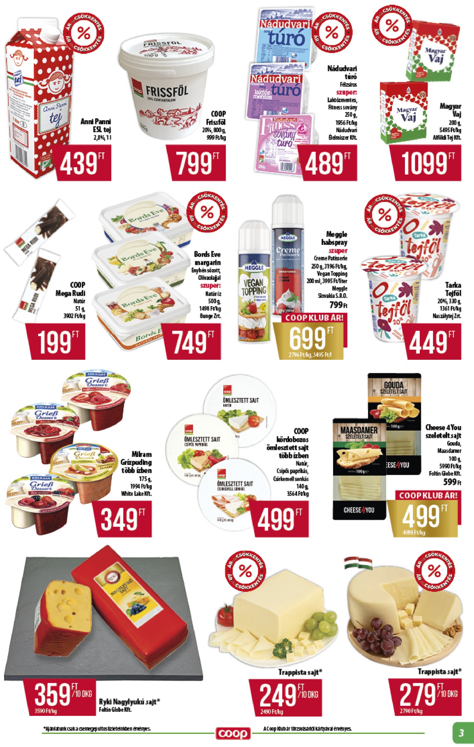 coop - Coop - Abc Szuper Alföld akciós újság, érvényes 07.17. - 07.23. - page: 3