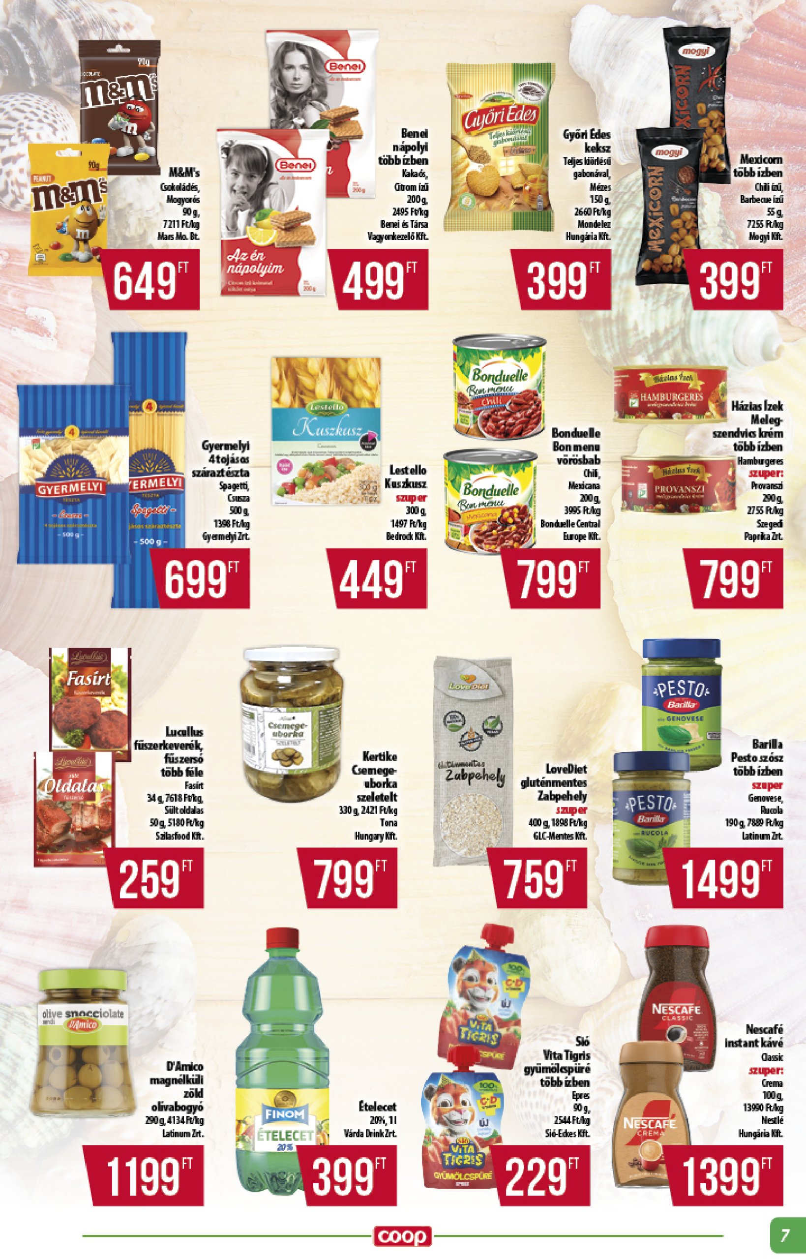 coop - Coop - Abc Szuper Alföld akciós újság, érvényes 07.17. - 07.23. - page: 7