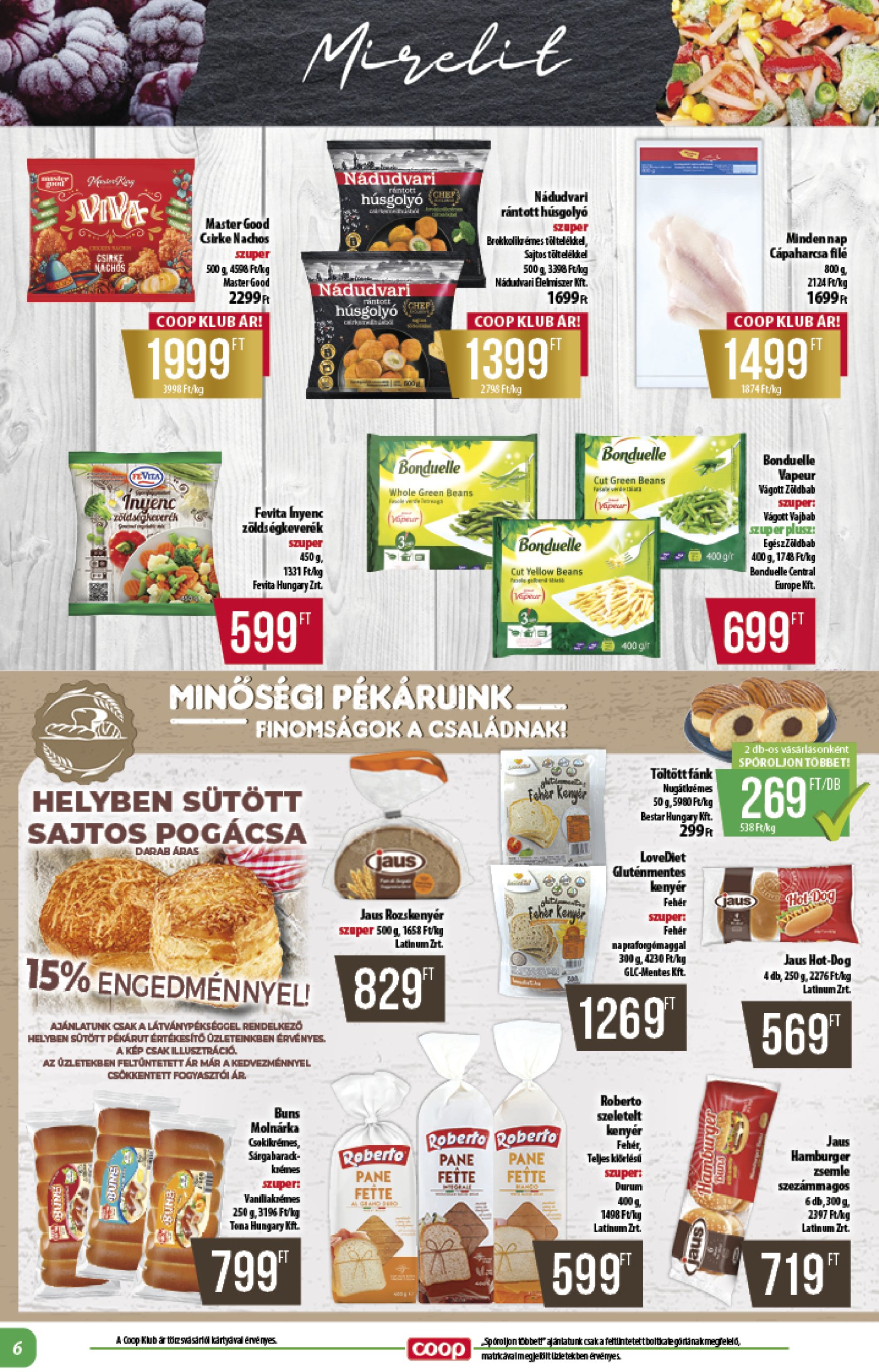 coop - Coop - Abc Szuper Alföld akciós újság, érvényes 07.17. - 07.23. - page: 6