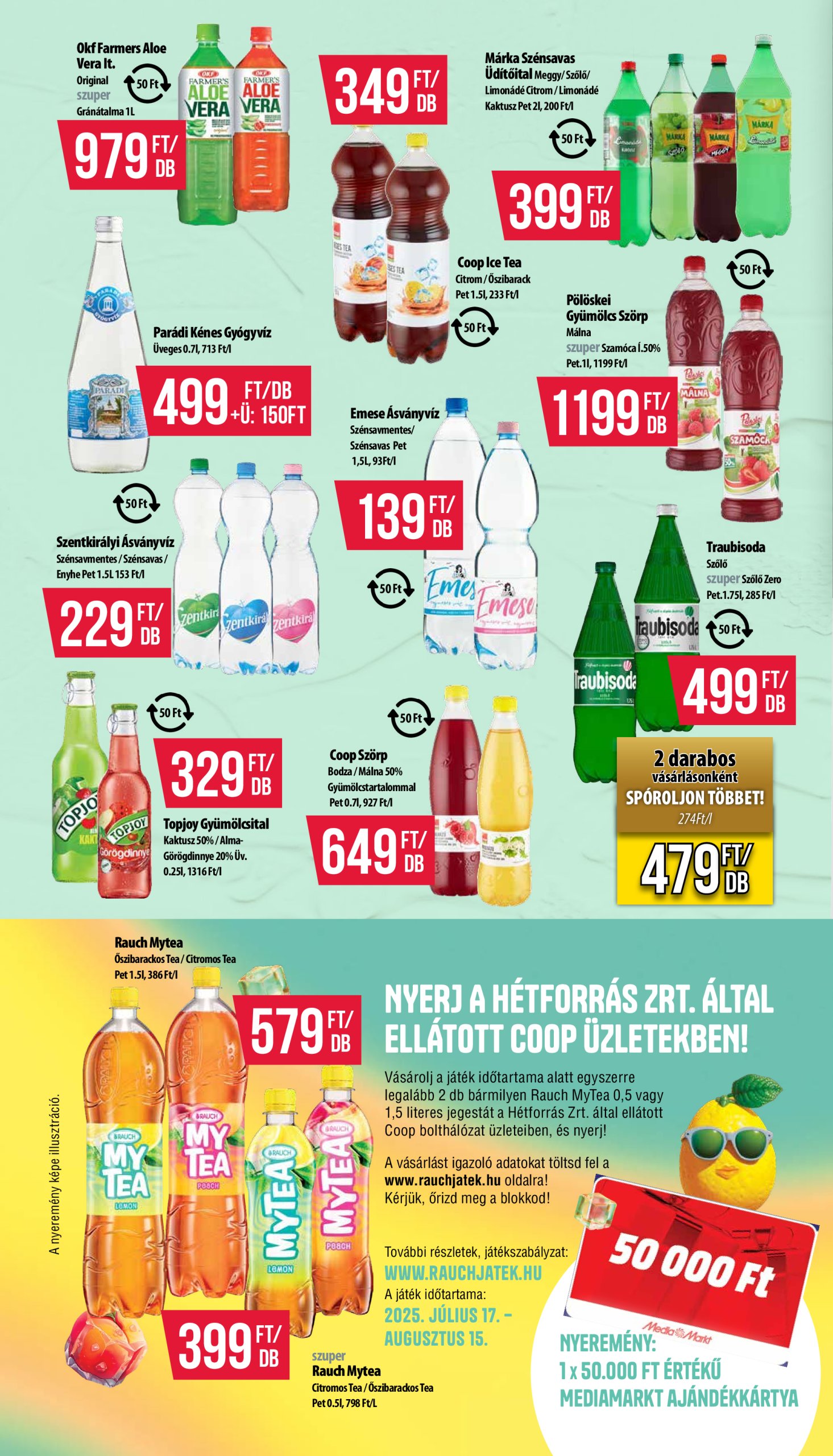 coop - Coop - Abc Szuper Hétforrás akciós újság, érvényes 07.17. - 07.30. - page: 8
