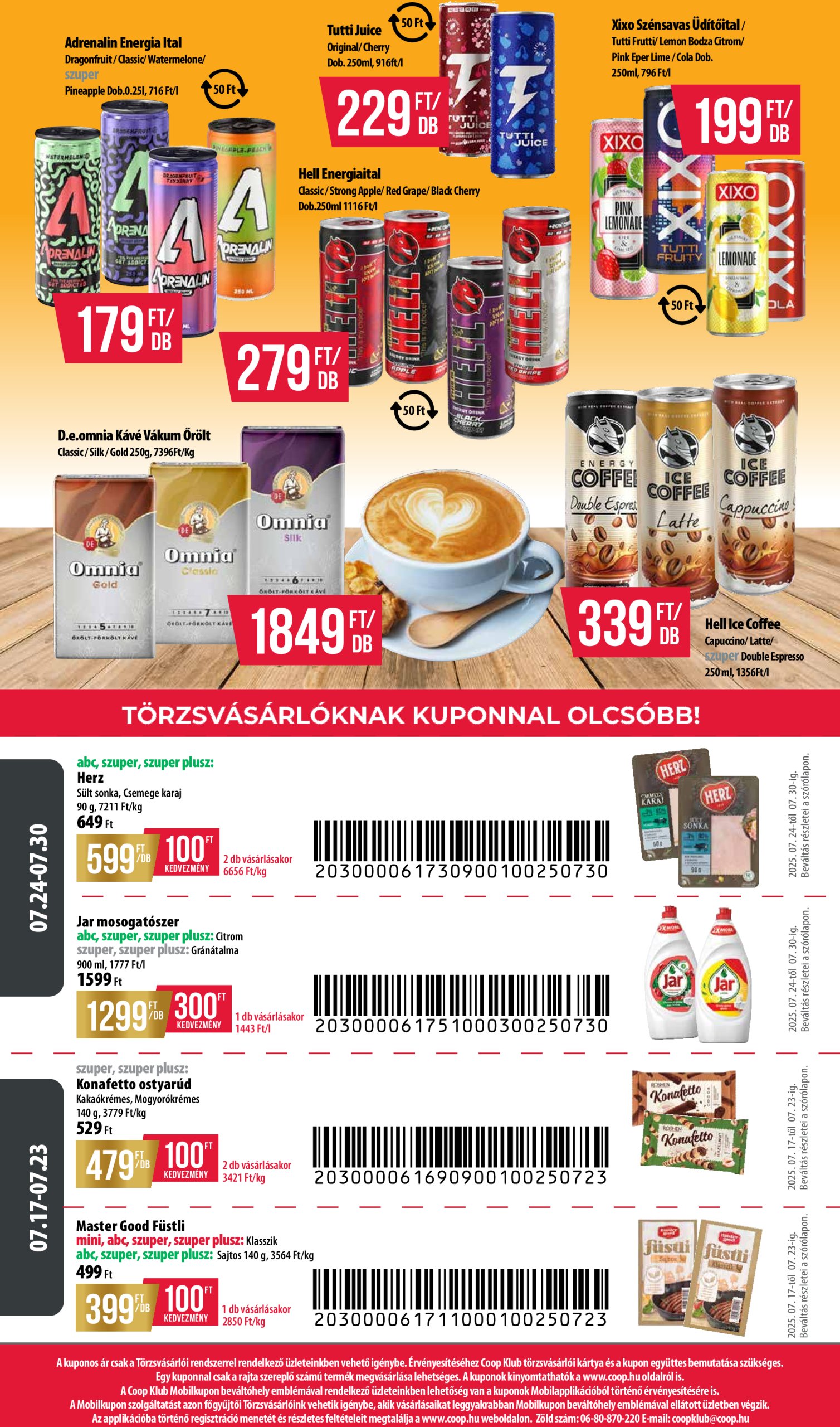 coop - Coop - Abc Szuper Hétforrás akciós újság, érvényes 07.17. - 07.30. - page: 12