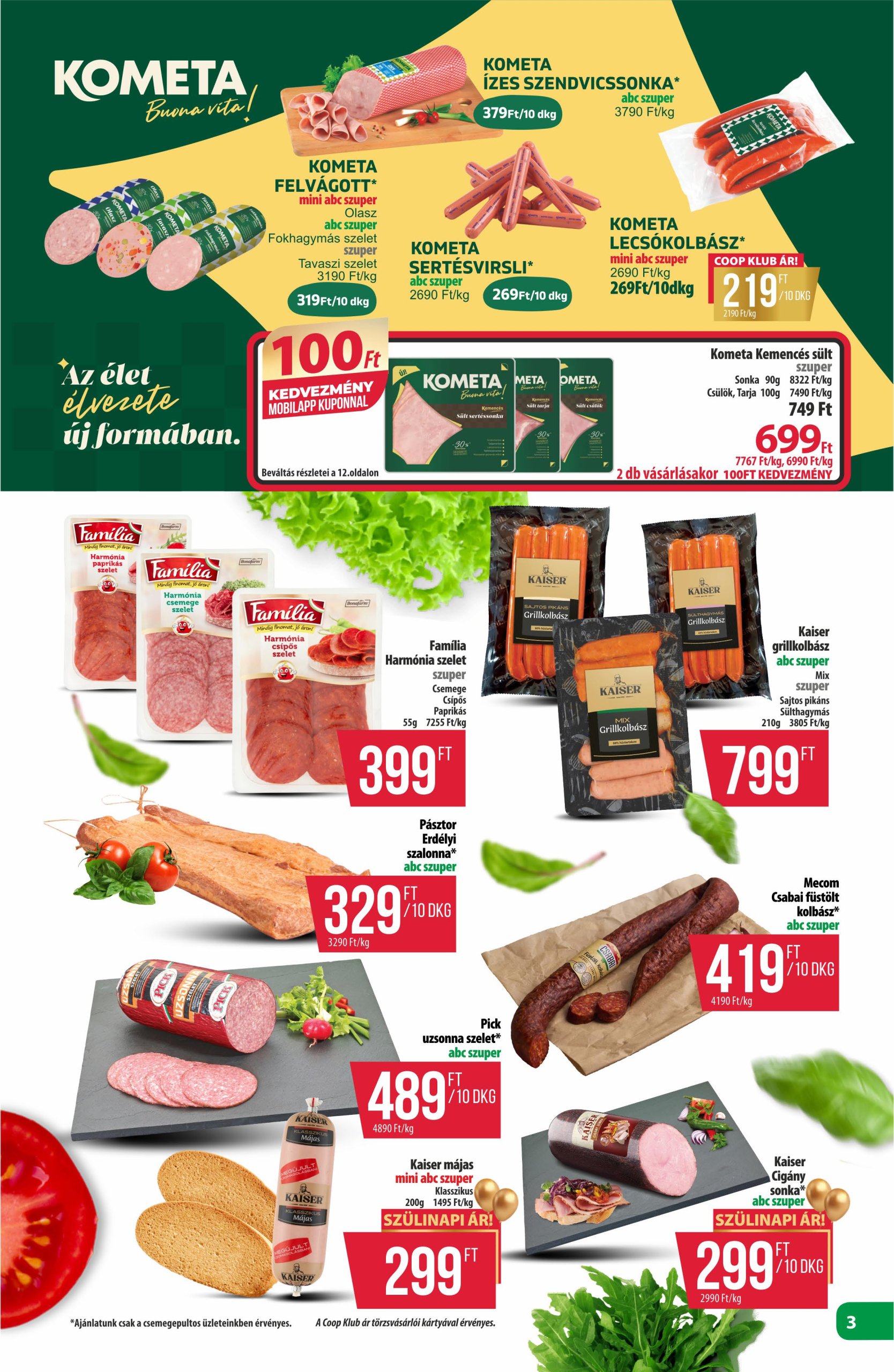 coop - Coop - Észak-Kelet akciós újság, érvényes 07.17. - 07.23. - page: 3