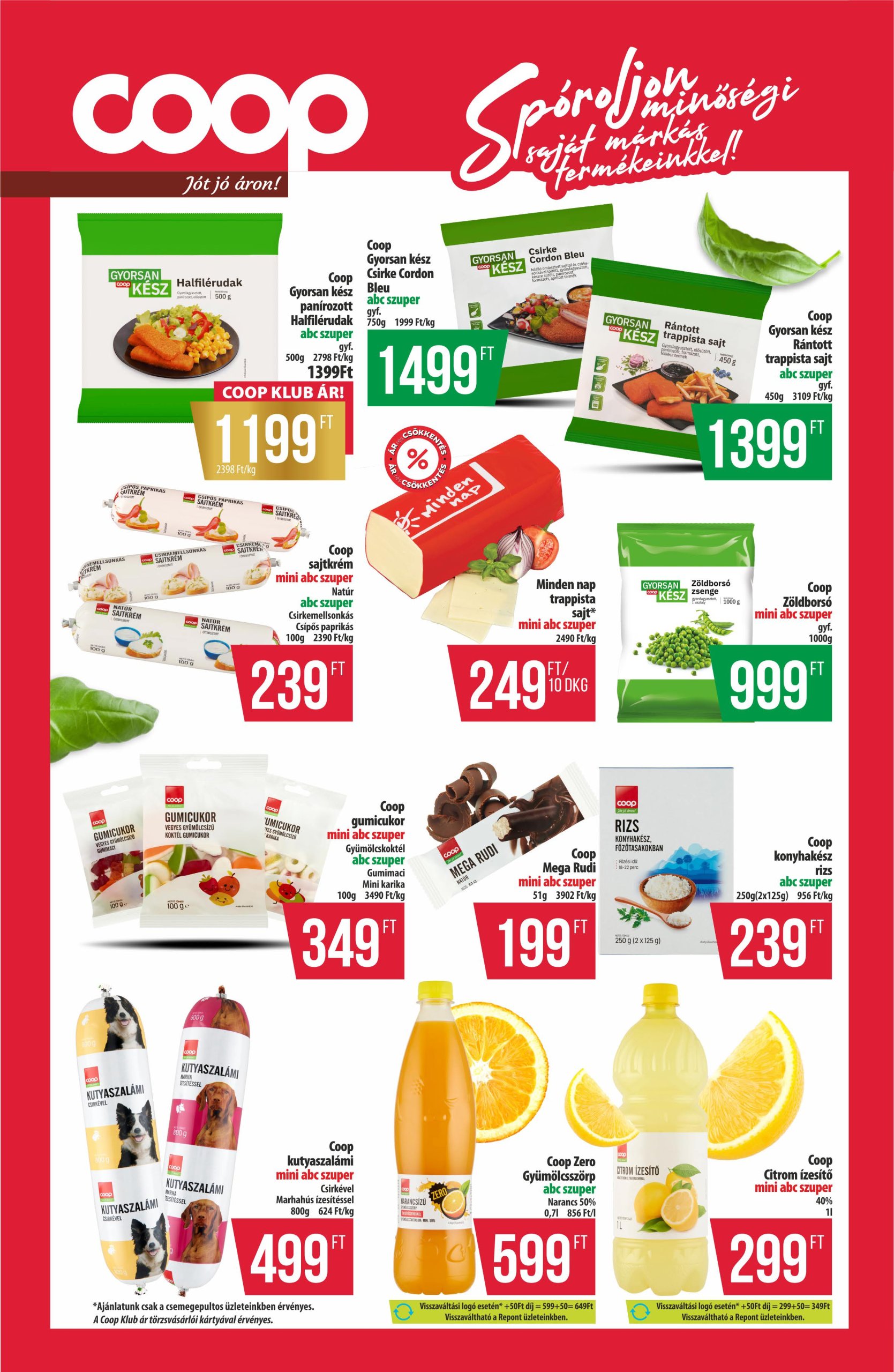 coop - Coop - Észak-Kelet akciós újság, érvényes 07.17. - 07.23. - page: 10